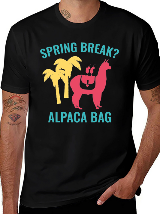 Spring Break Alpaca Bag T-Shirt