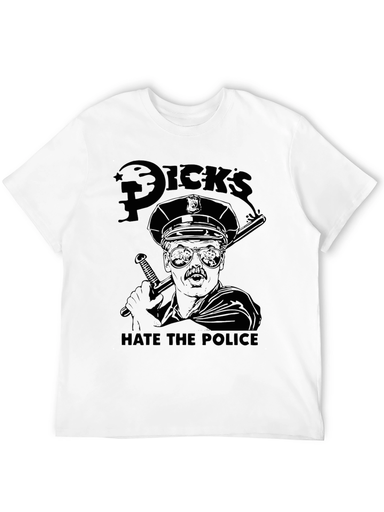 Hate the Police Graphic T-Shirt