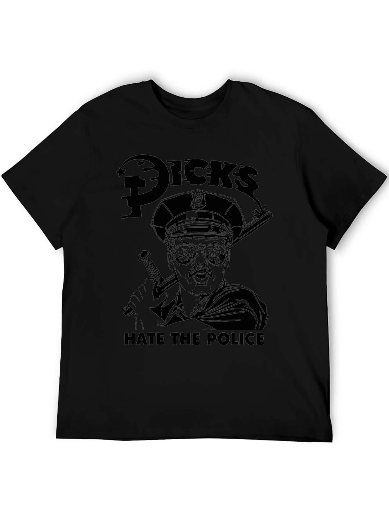 Hate the Police Graphic T-Shirt