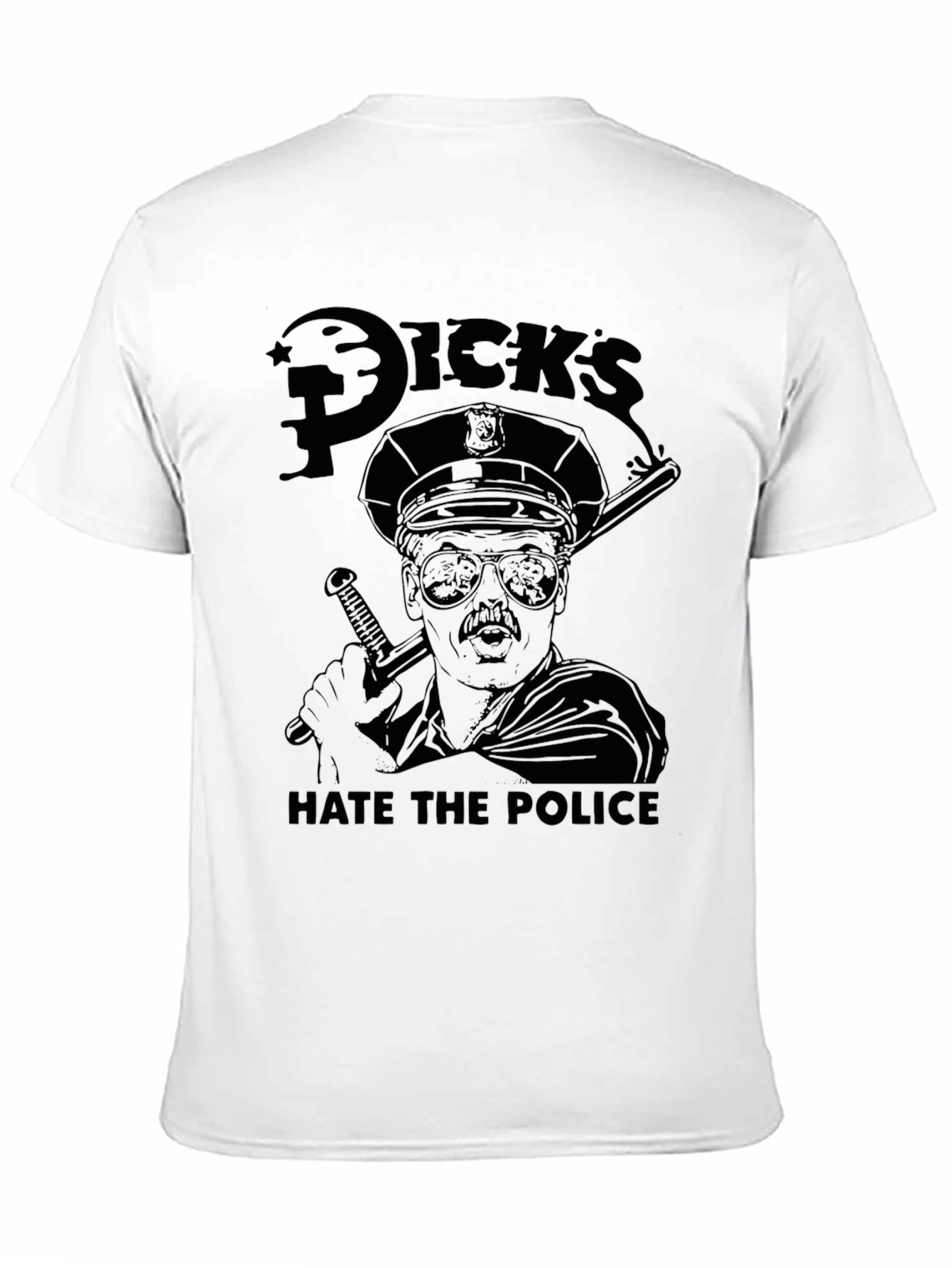 Hate the Police Graphic T-Shirt