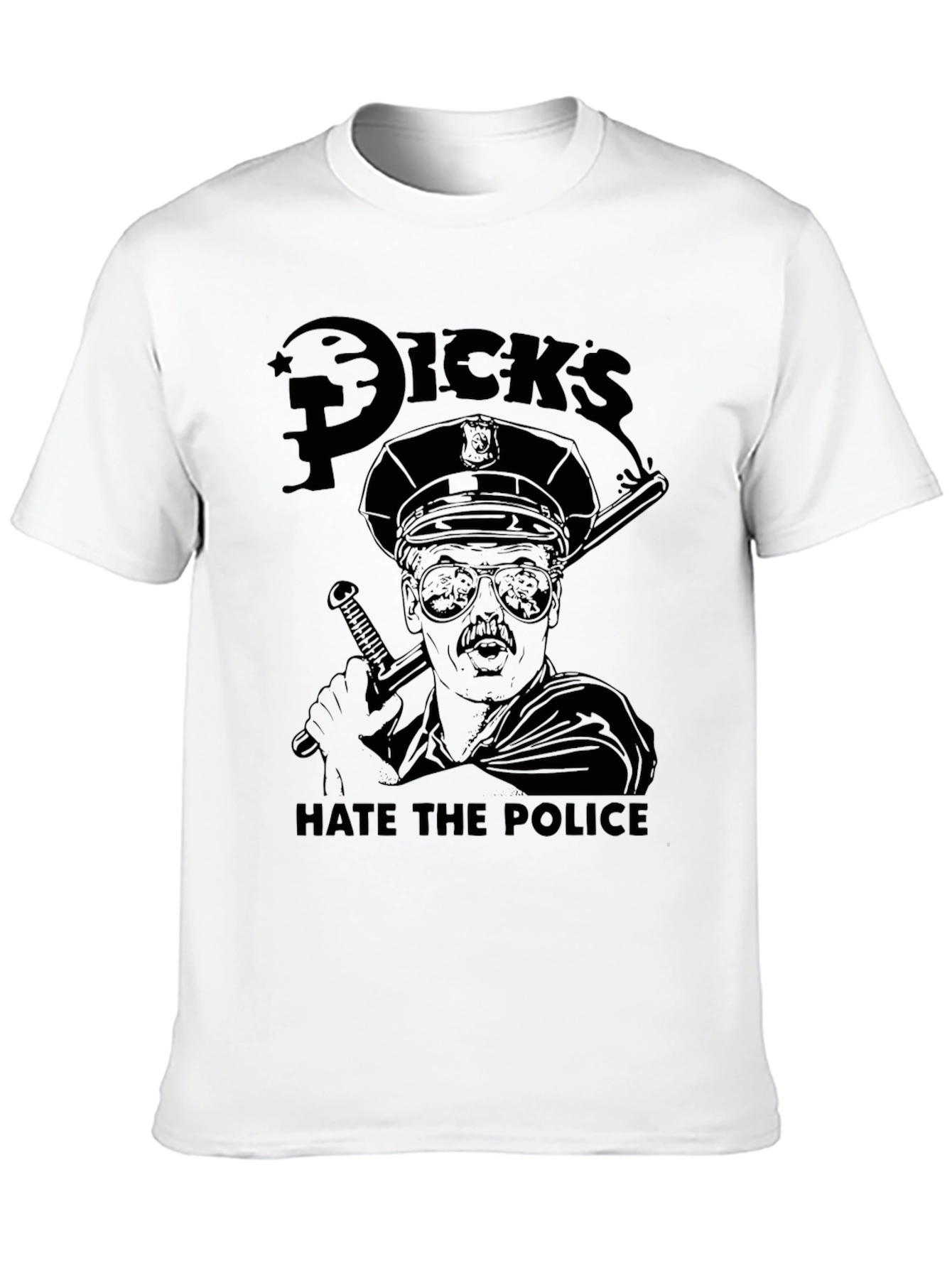 Hate the Police Graphic T-Shirt