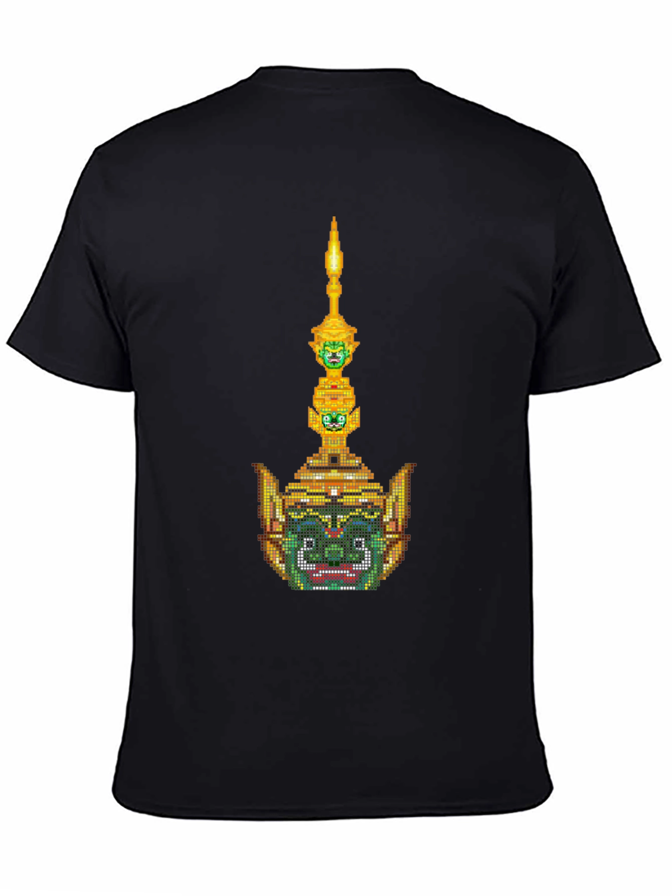 Thai Demon Mask Graphic T-Shirt