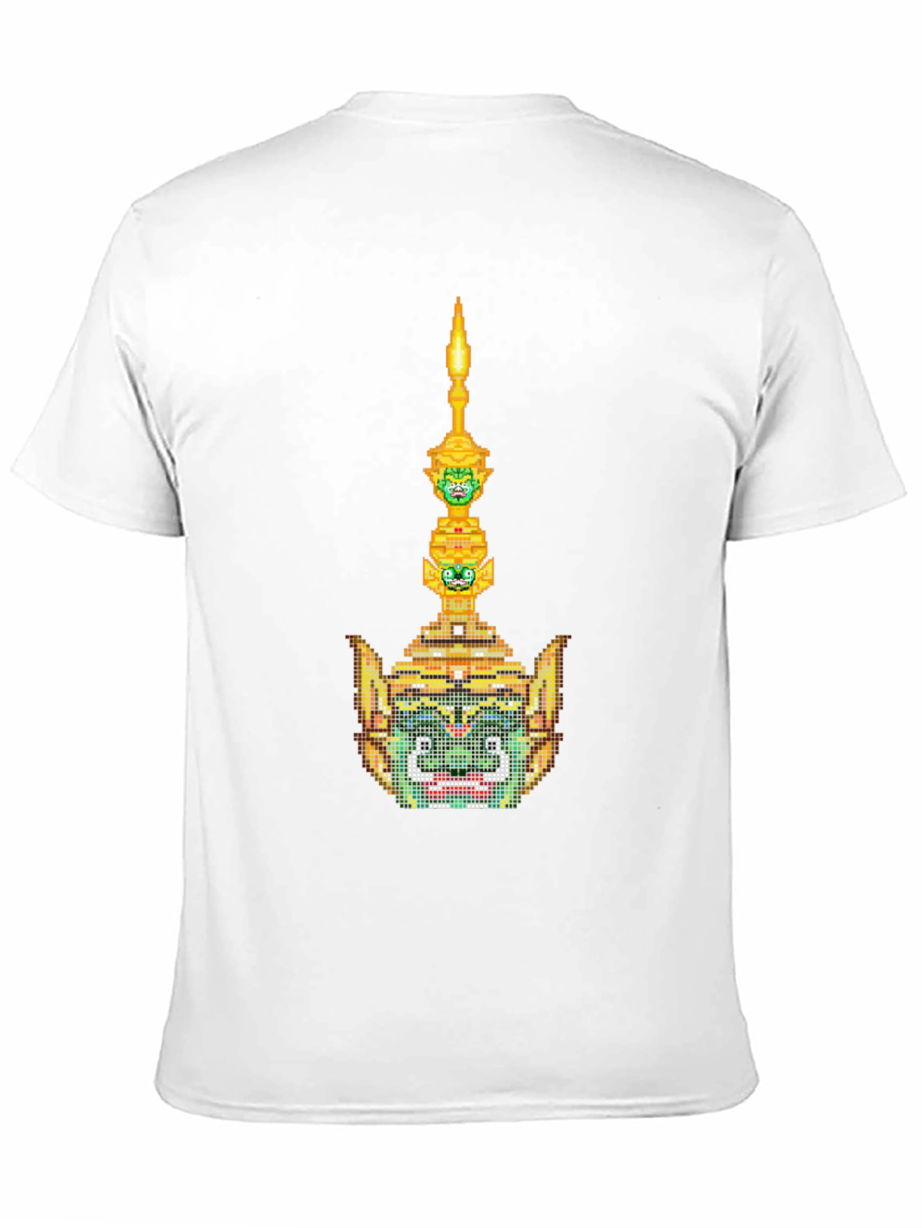 Thai Demon Mask Graphic T-Shirt