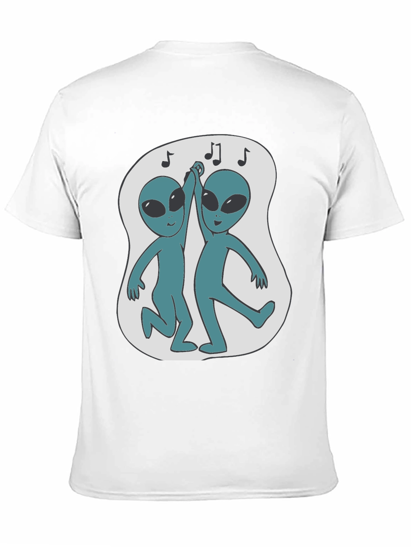 Dancing Alien T-Shirt - Black