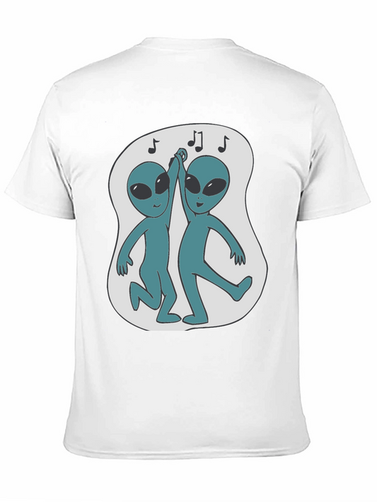 Dancing Alien T-Shirt - Black