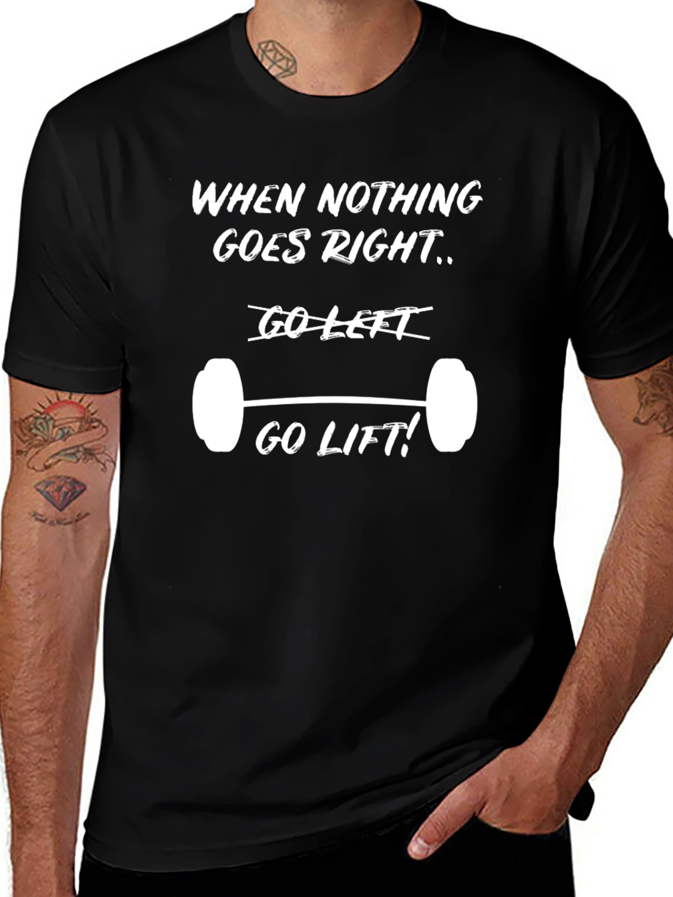 Humorous Workout Motivation T-Shirt