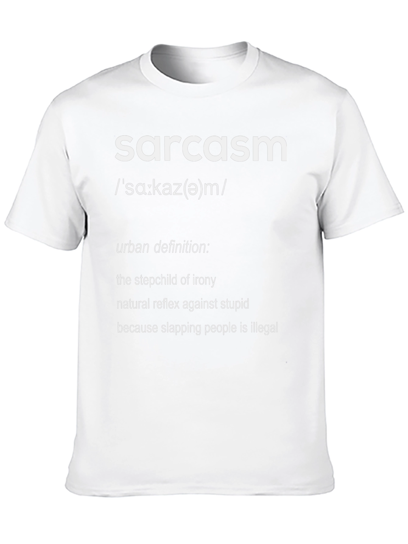 Sarcasm Definition T-Shirt - Funny Urban Dictionary Tee