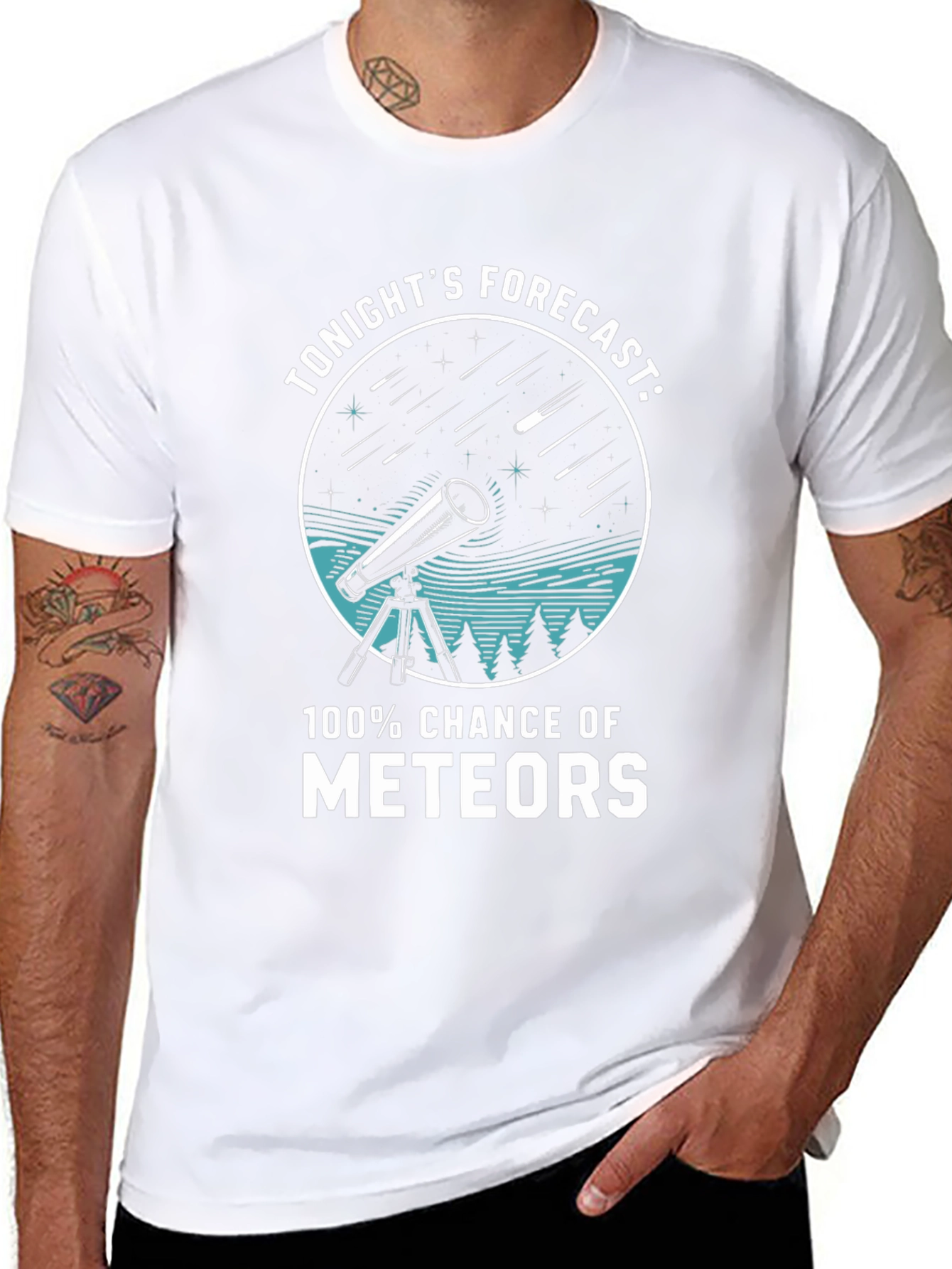 Meteor Shower Forecast T-Shirt