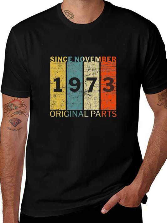 Vintage November 1973 Original Parts Graphic T-Shirt