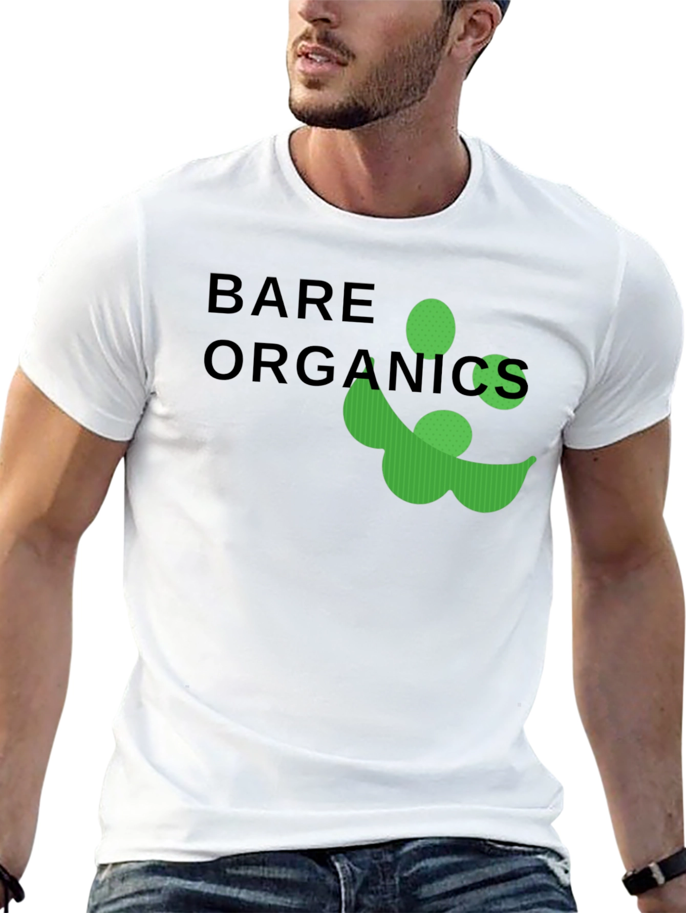 Bare Organics Graphic Tee - Black