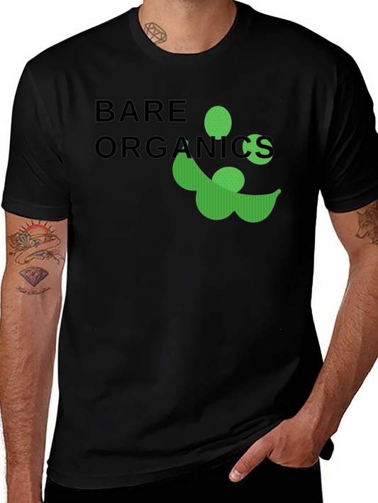 Bare Organics Graphic Tee - Black