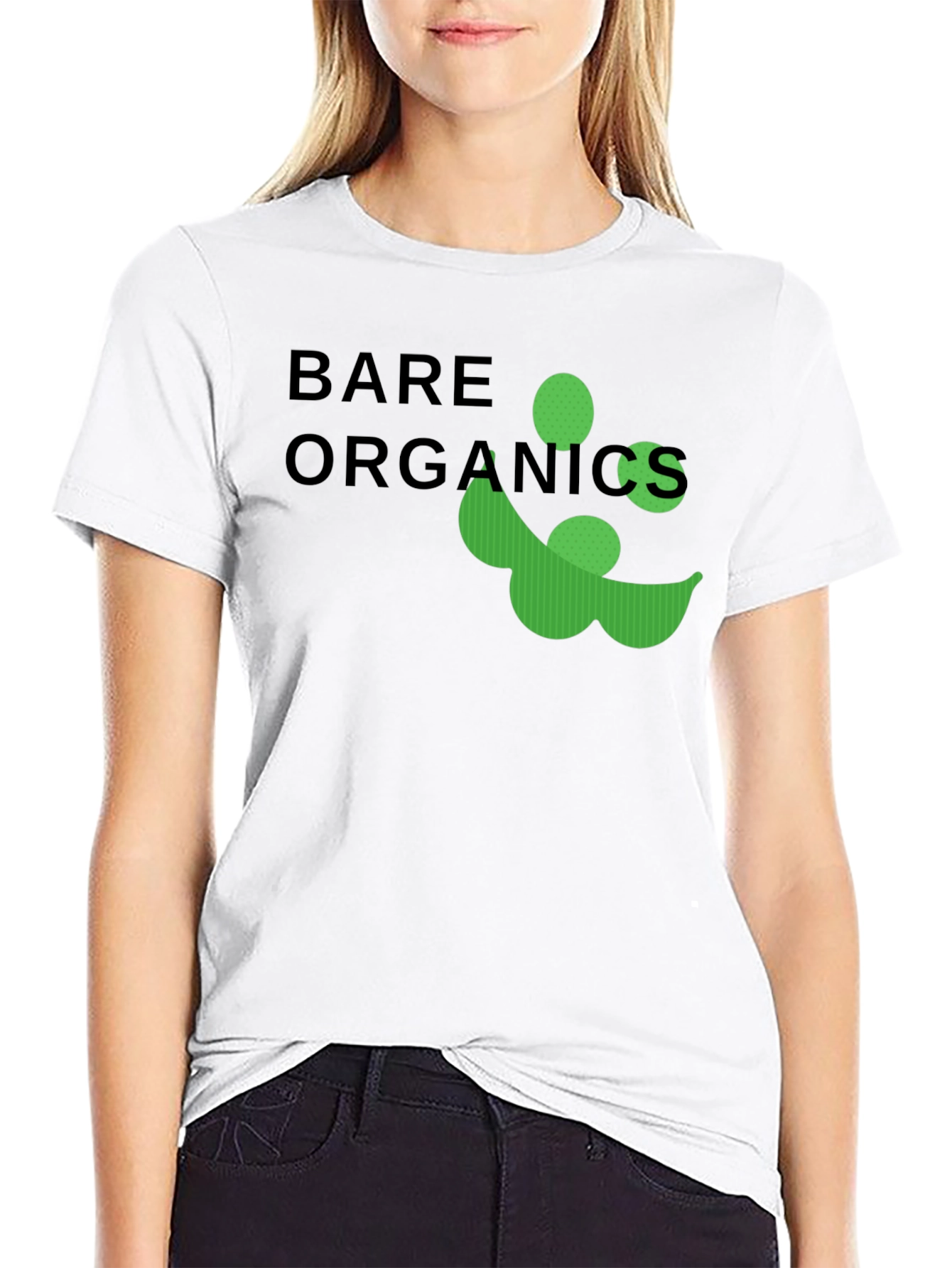 Bare Organics Graphic Tee - Black