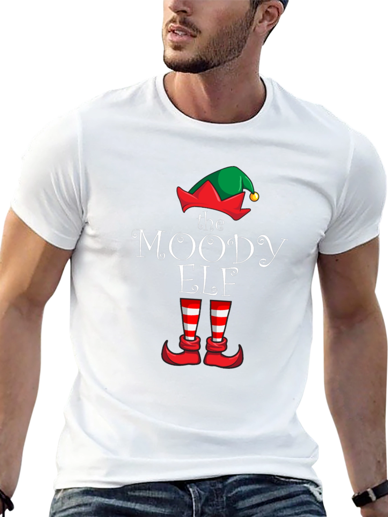 The Moody Elf Christmas T-Shirt