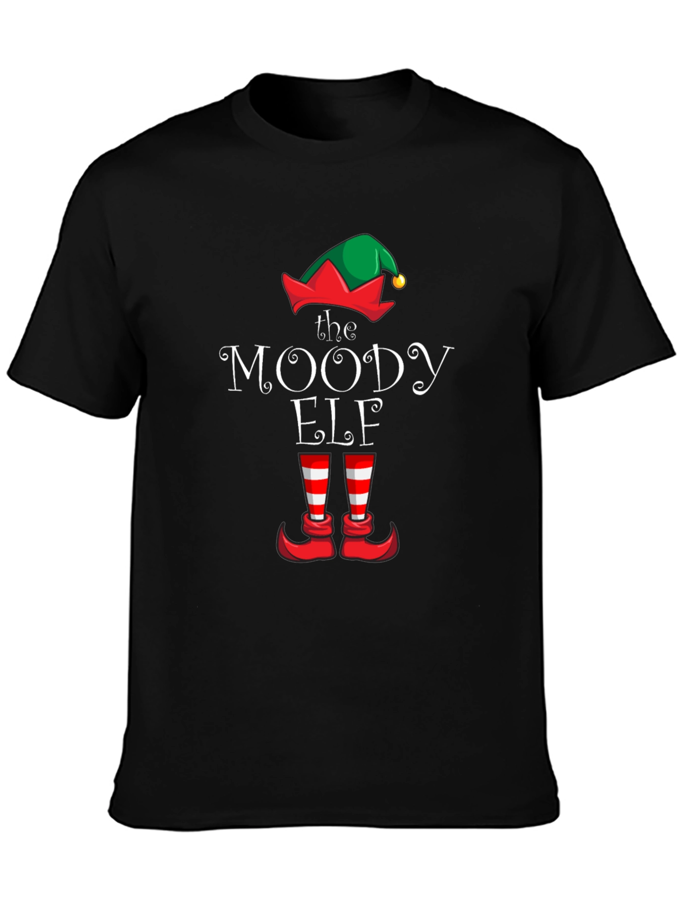 The Moody Elf Christmas T-Shirt