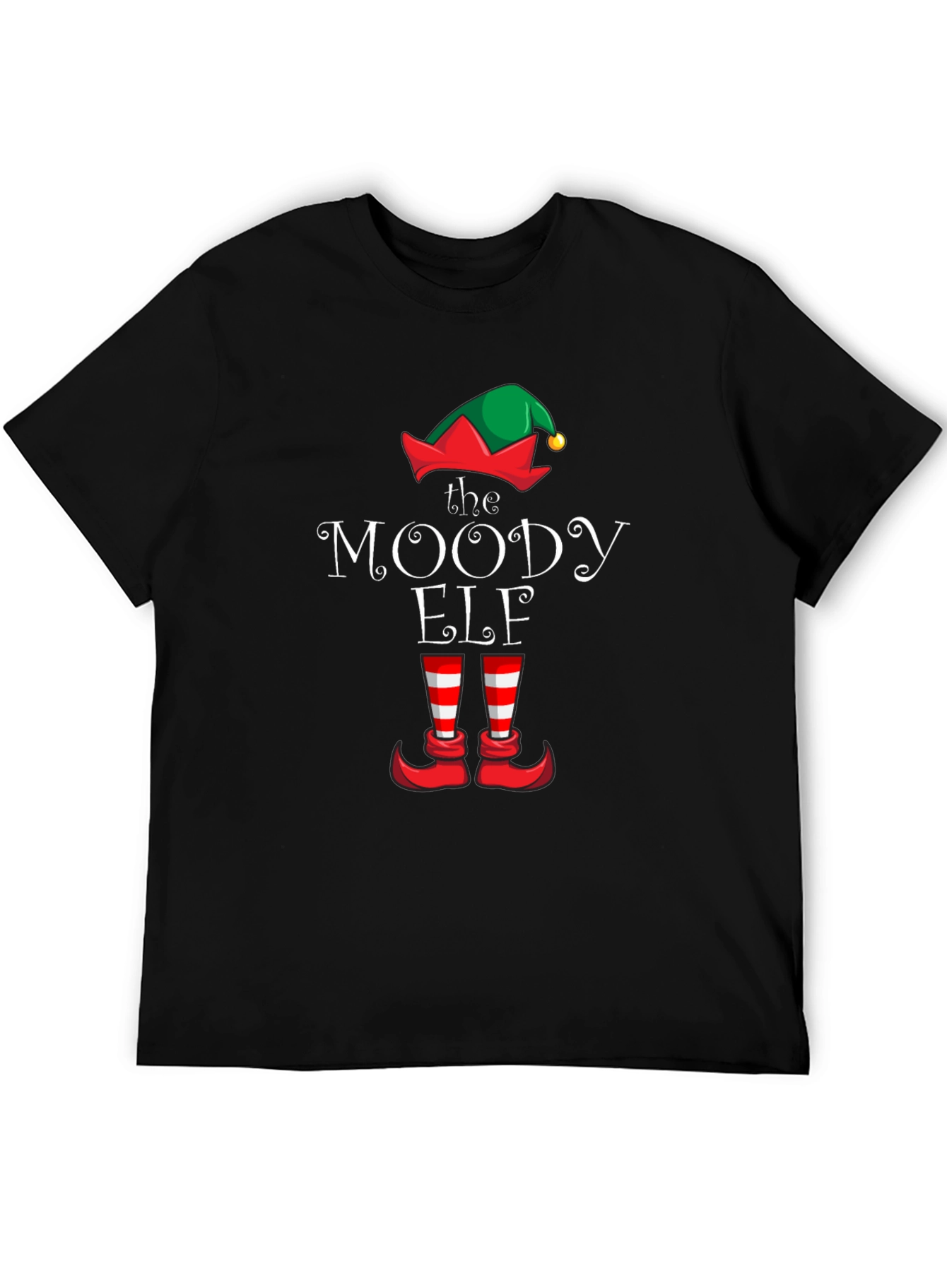 The Moody Elf Christmas T-Shirt