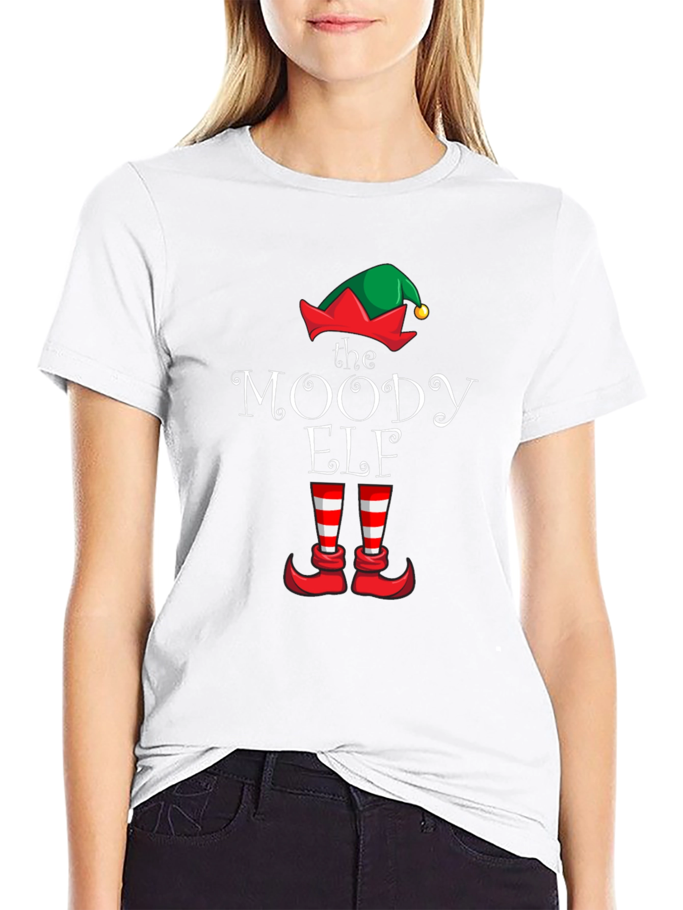 The Moody Elf Christmas T-Shirt