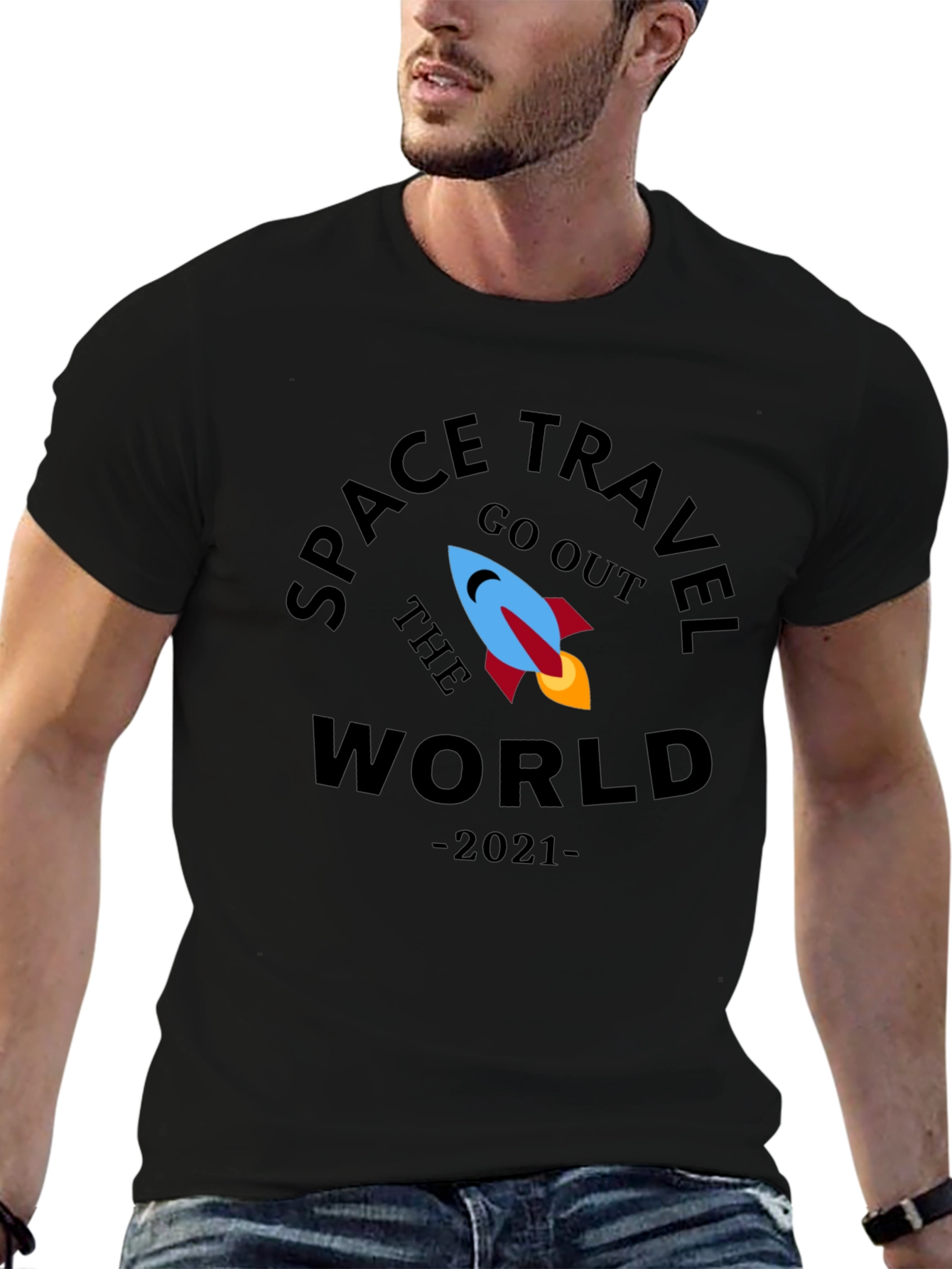 Space Travel Go Out the World 2021 T-Shirt