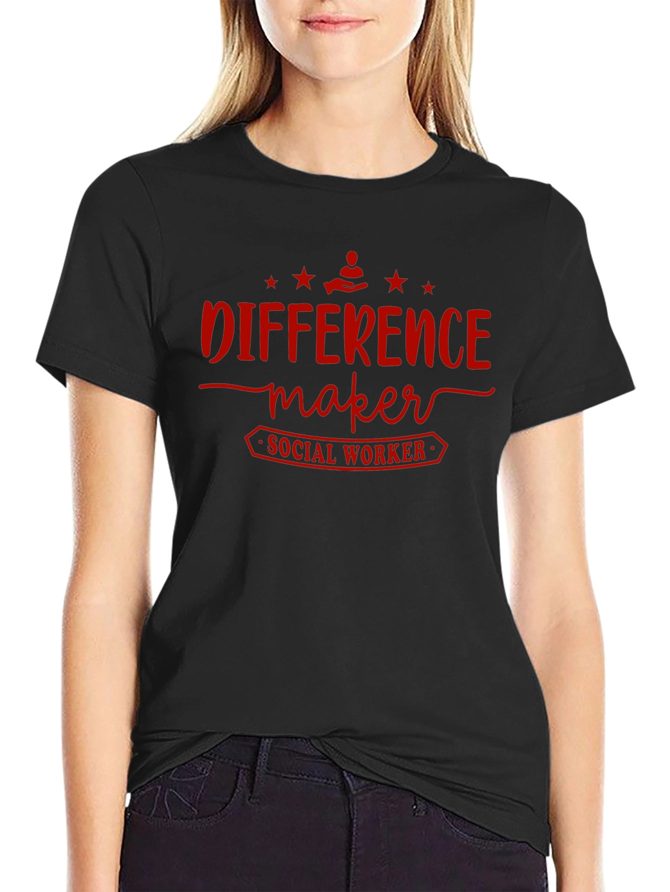 Difference Maker Social Worker T-Shirt