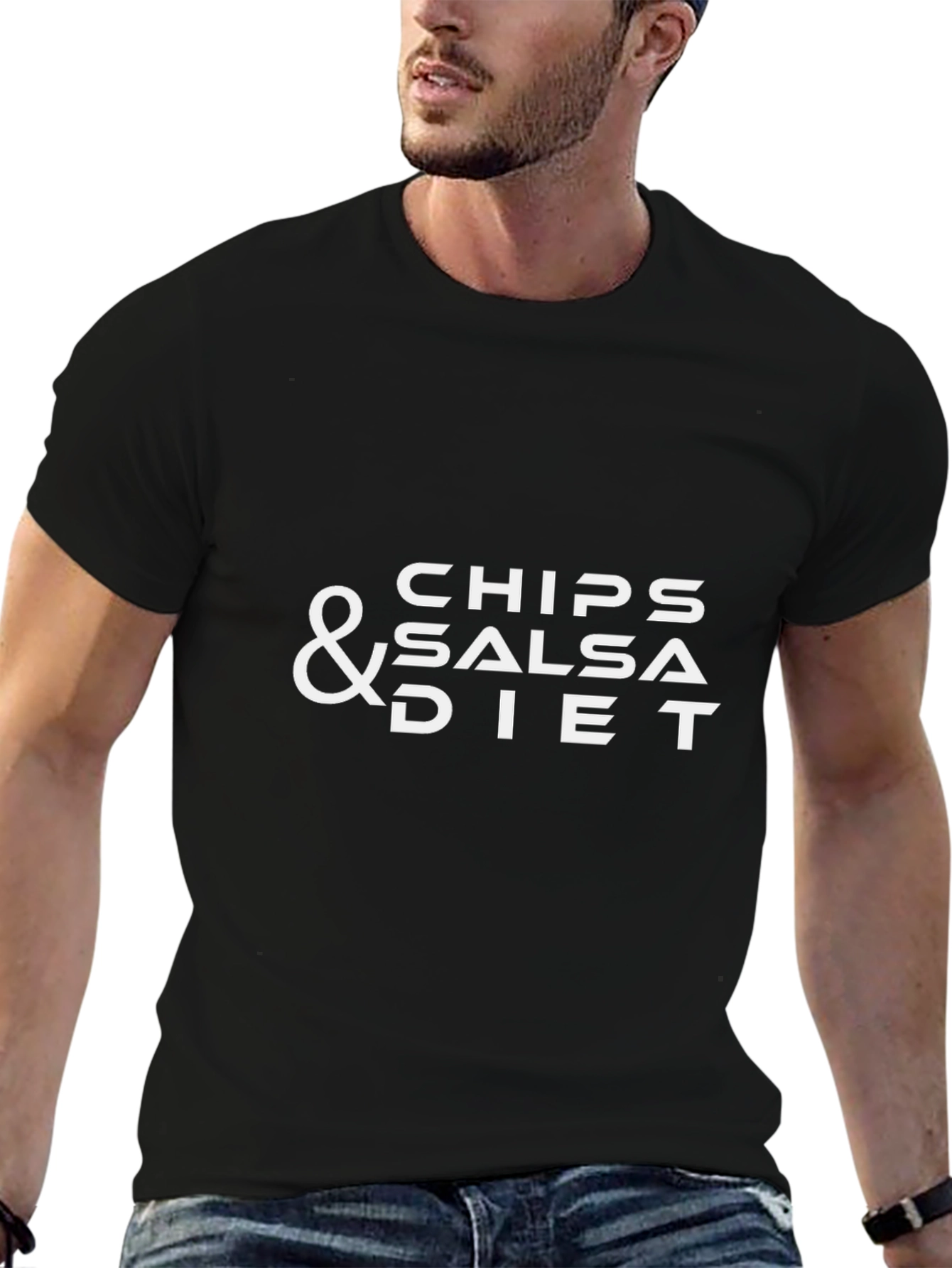 Chips and Salsa Diet T-Shirt - Funny Foodie Tee