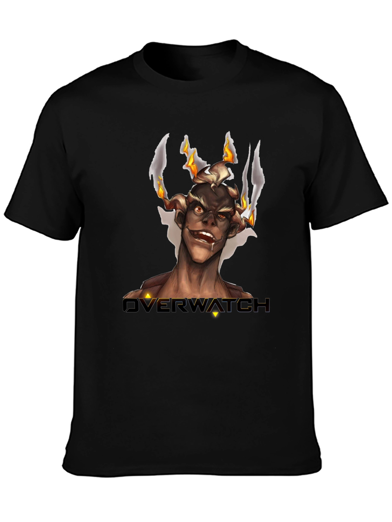Overwatch Junkrat T-Shirt - Black Graphic Tee