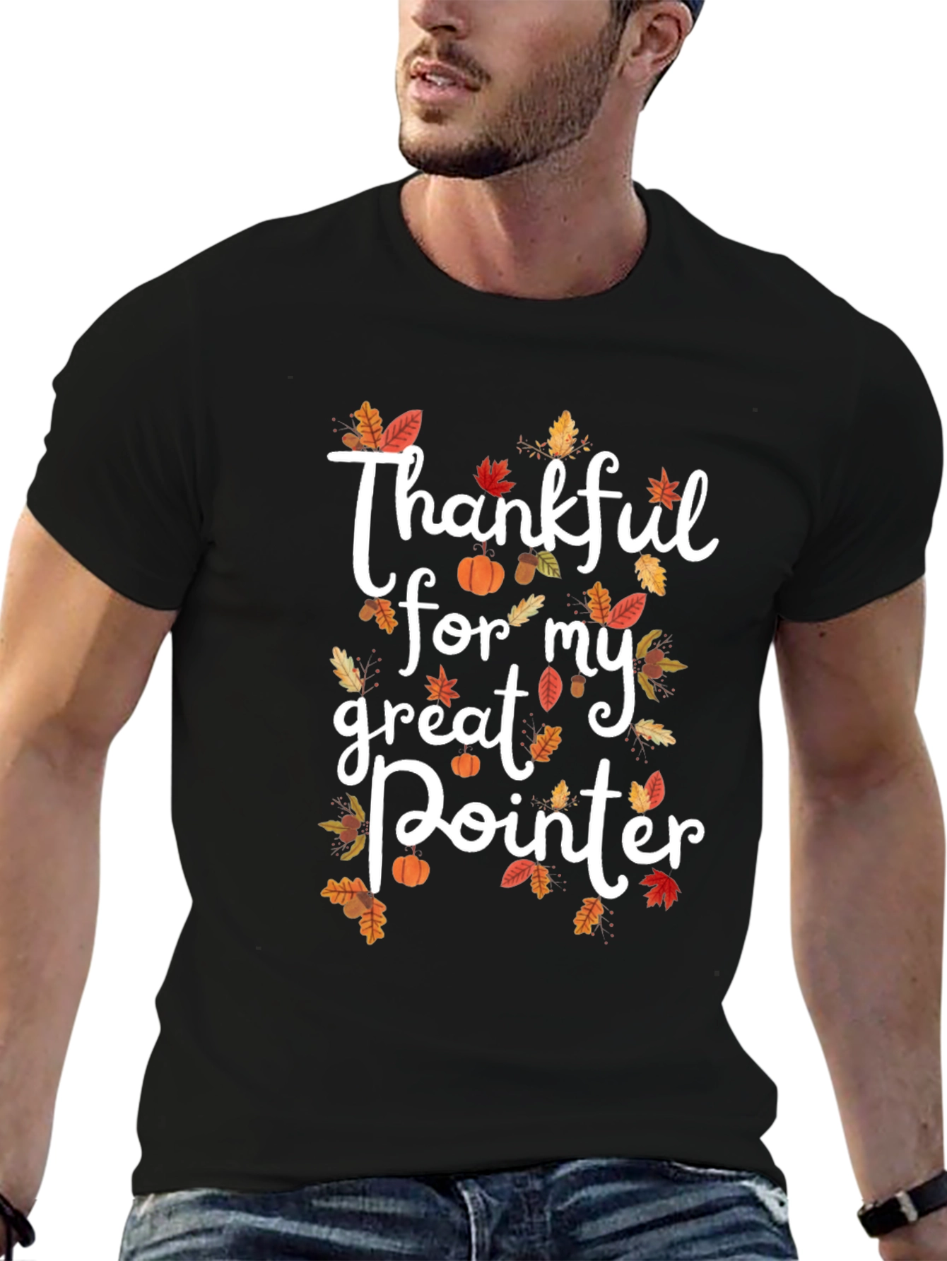 Thankful for my Great Pointer T-Shirt - Fall
