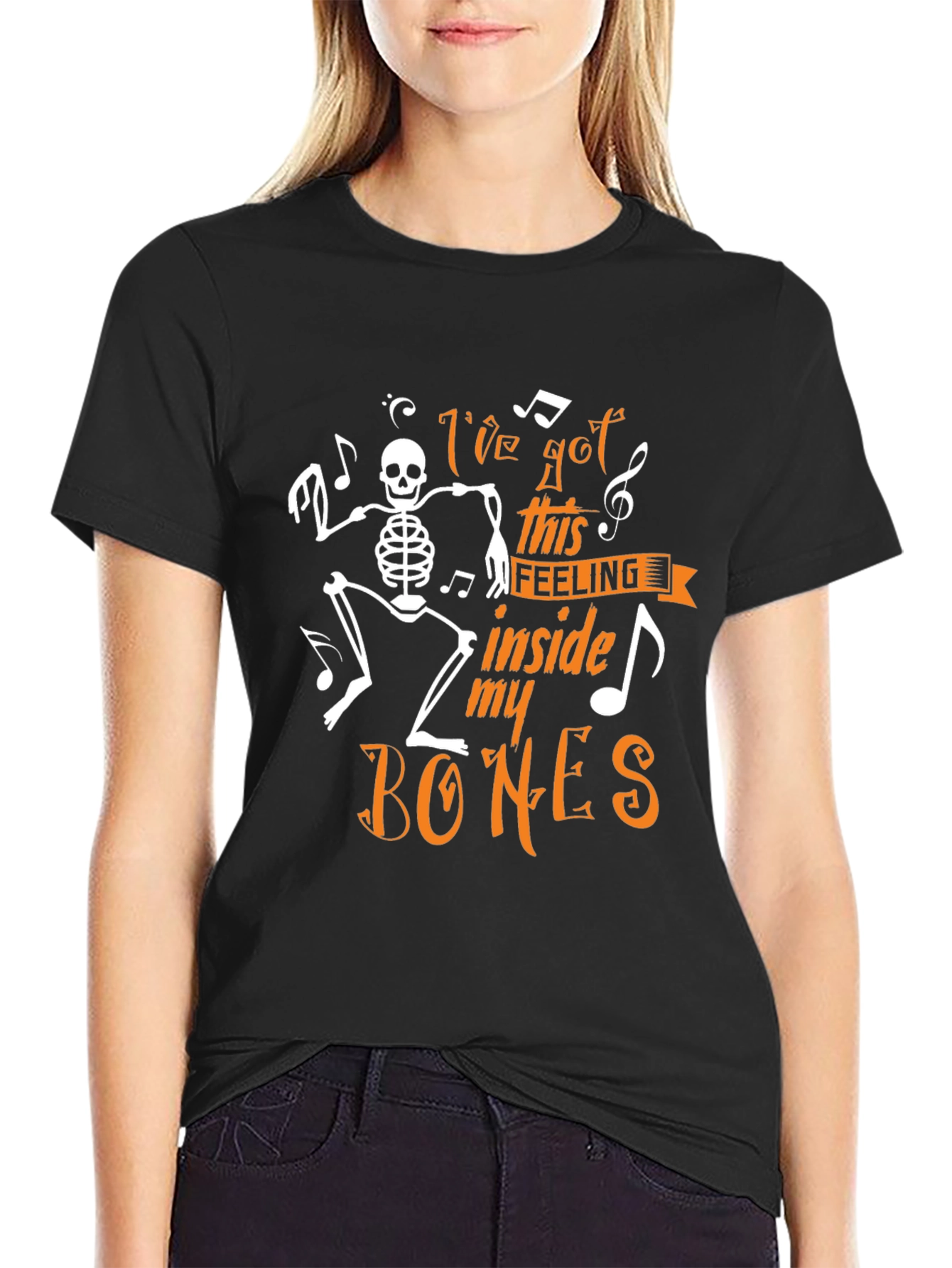 Skeleton Bones Feeling T-Shirt