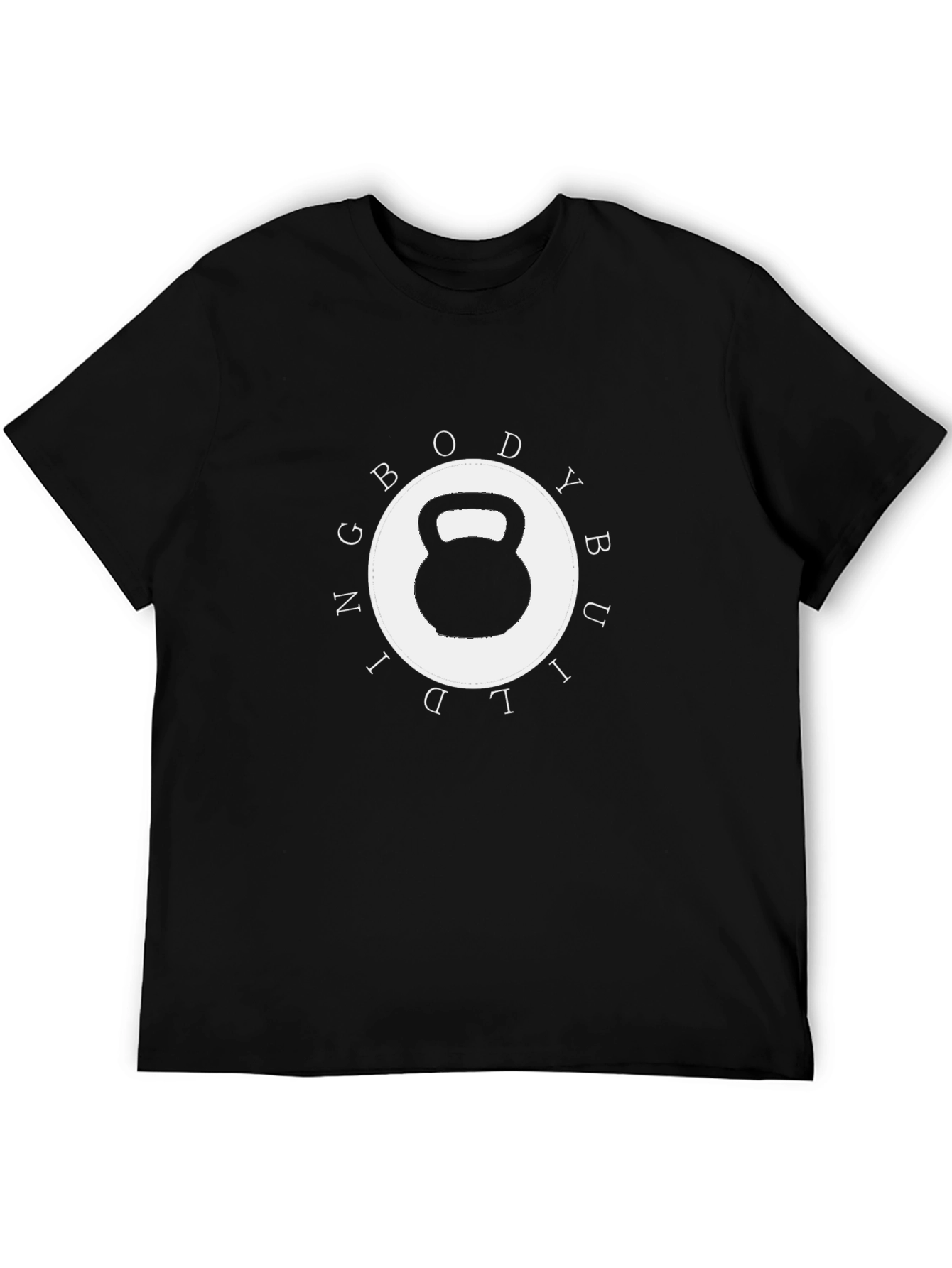 Bodybuilding Kettlebell Graphic T-Shirt