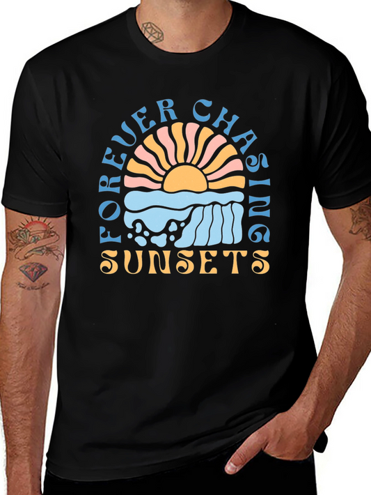 Forever Chasing Sunsets Graphic Tee