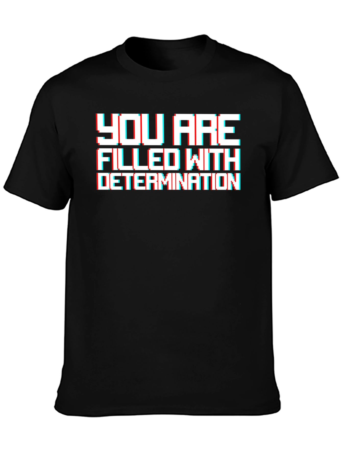 Determination Glitch T-Shirt - Gamer Style Tee