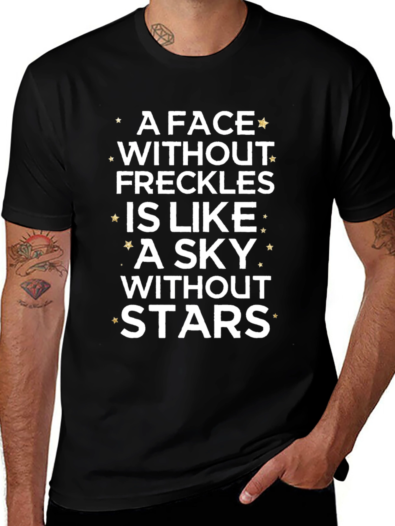 Freckles T-Shirt - A Face Without Freckles