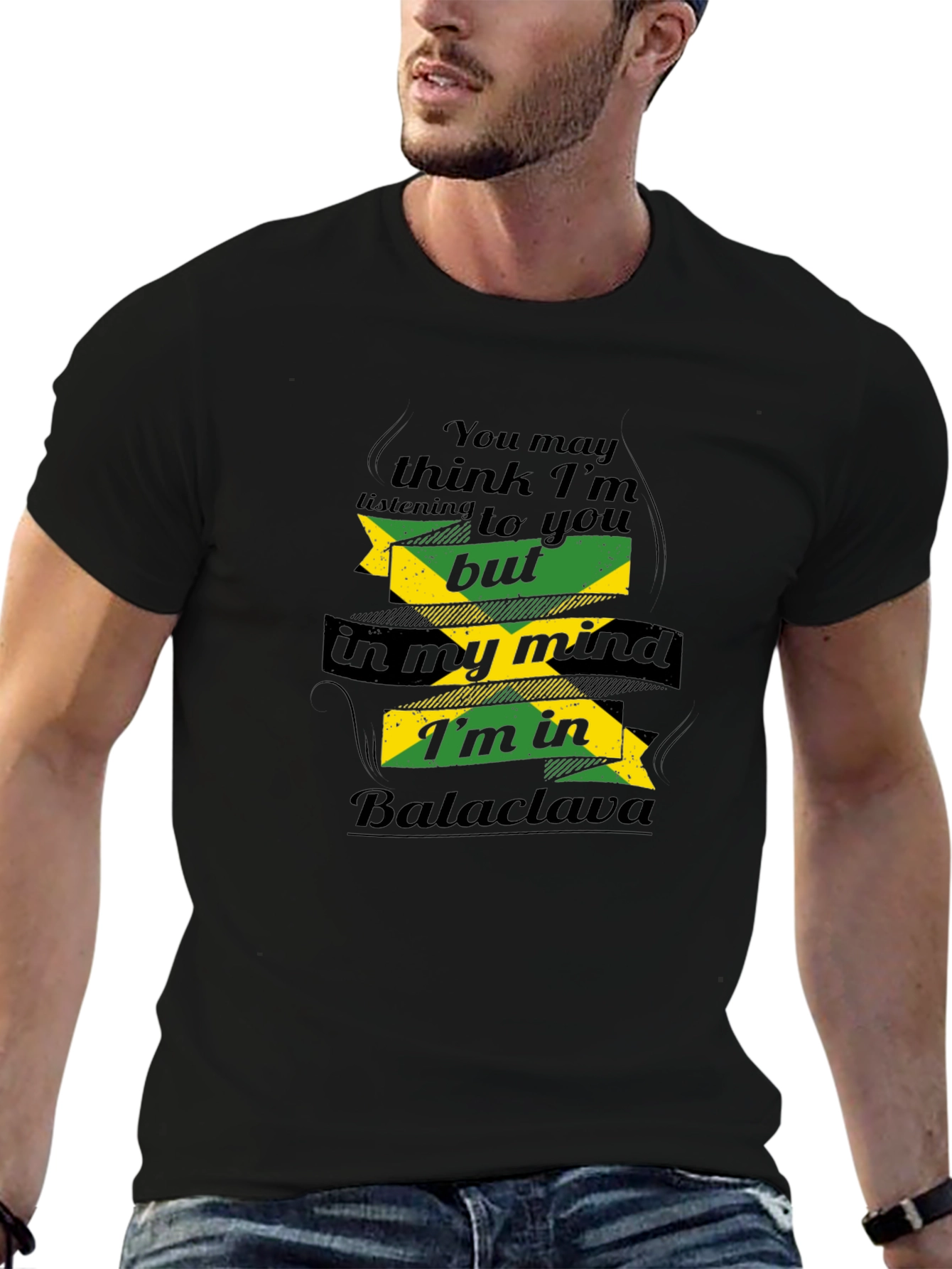 Jamaica Balaclava T-Shirt - In My Mind