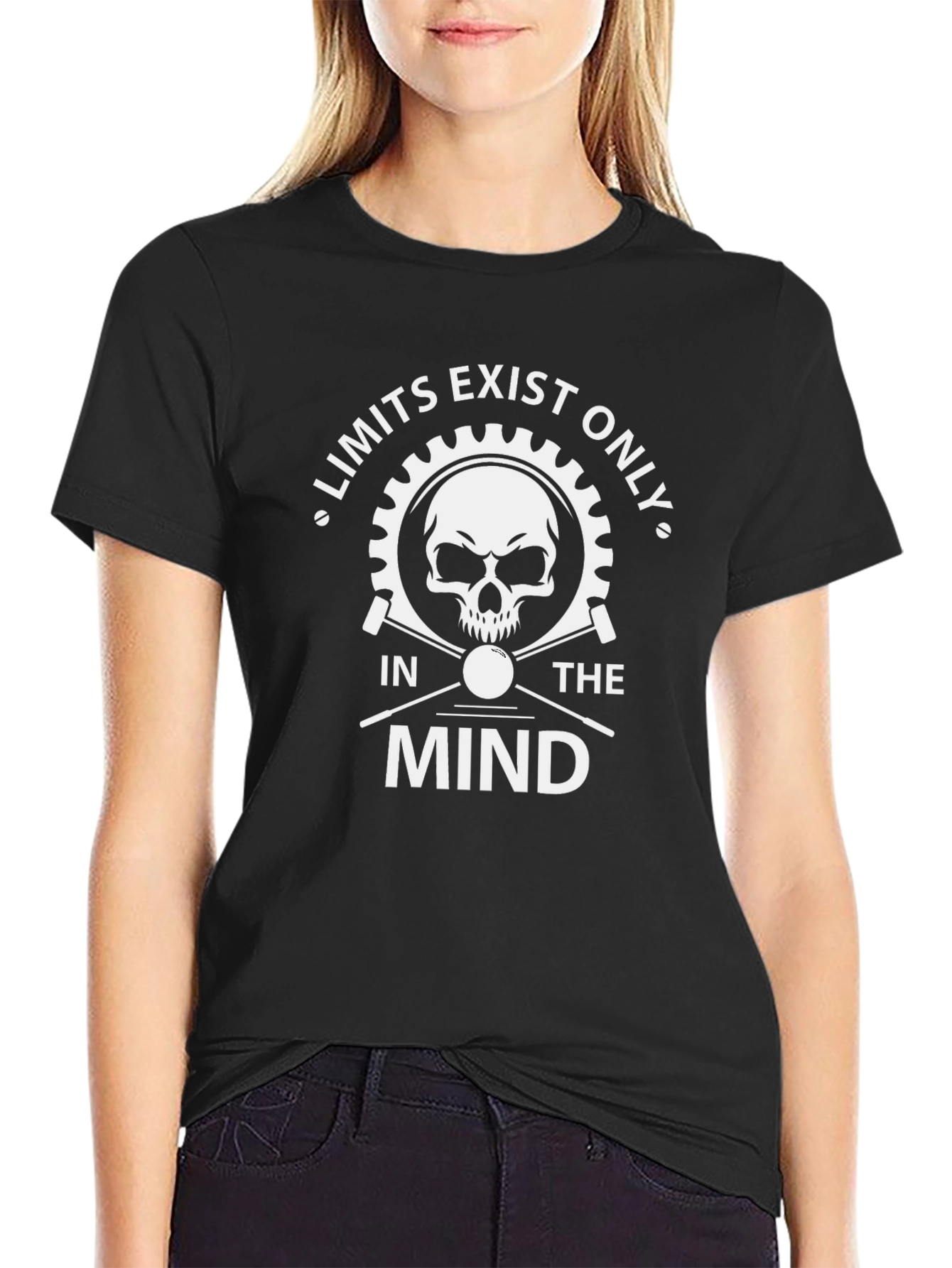 Limits Exist Only In The Mind Graphic Tee