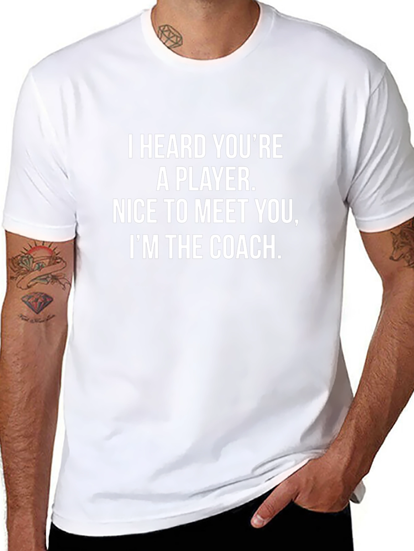 Funny Coach T-Shirt - Player vs. Coach