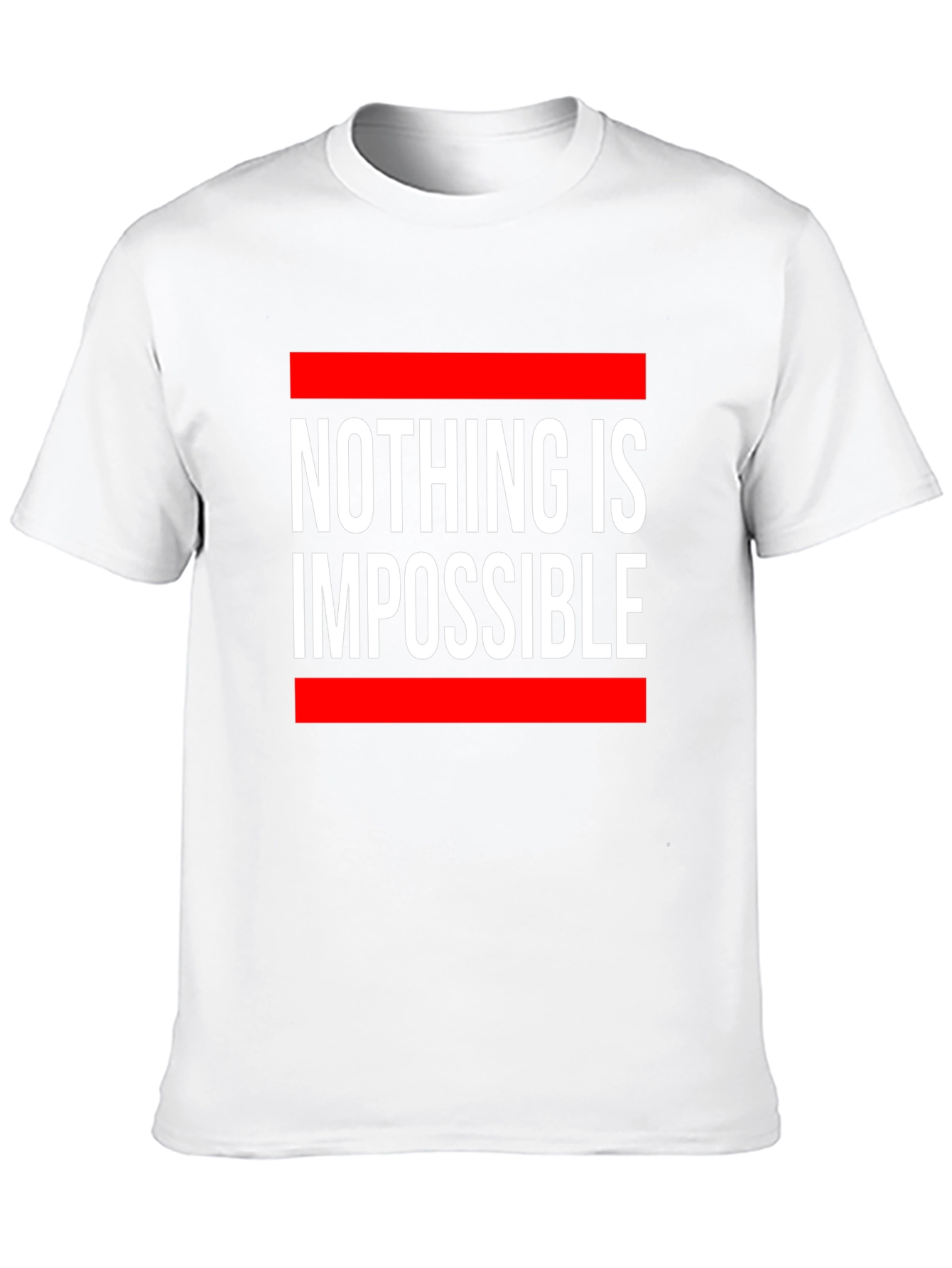 Motivational Nothing Is Impossible Graphic T-Shirt