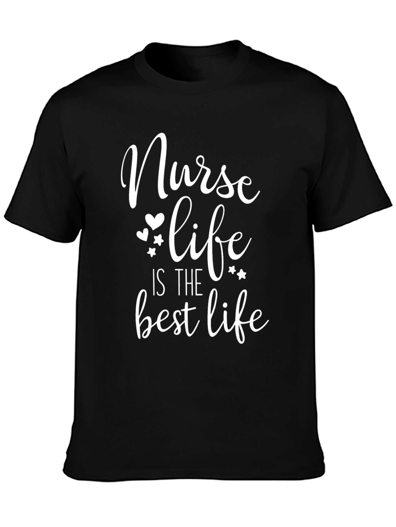 Nurse Life Best Life T-Shirt - Black