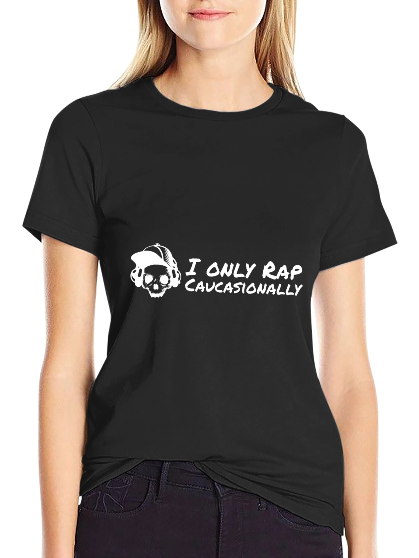 I Only Rap Caucasionally Graphic Tee