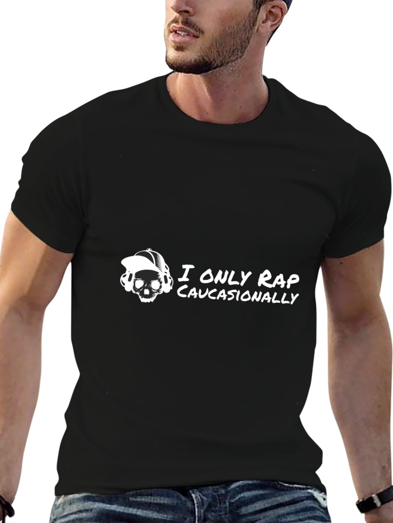 I Only Rap Caucasionally Graphic Tee