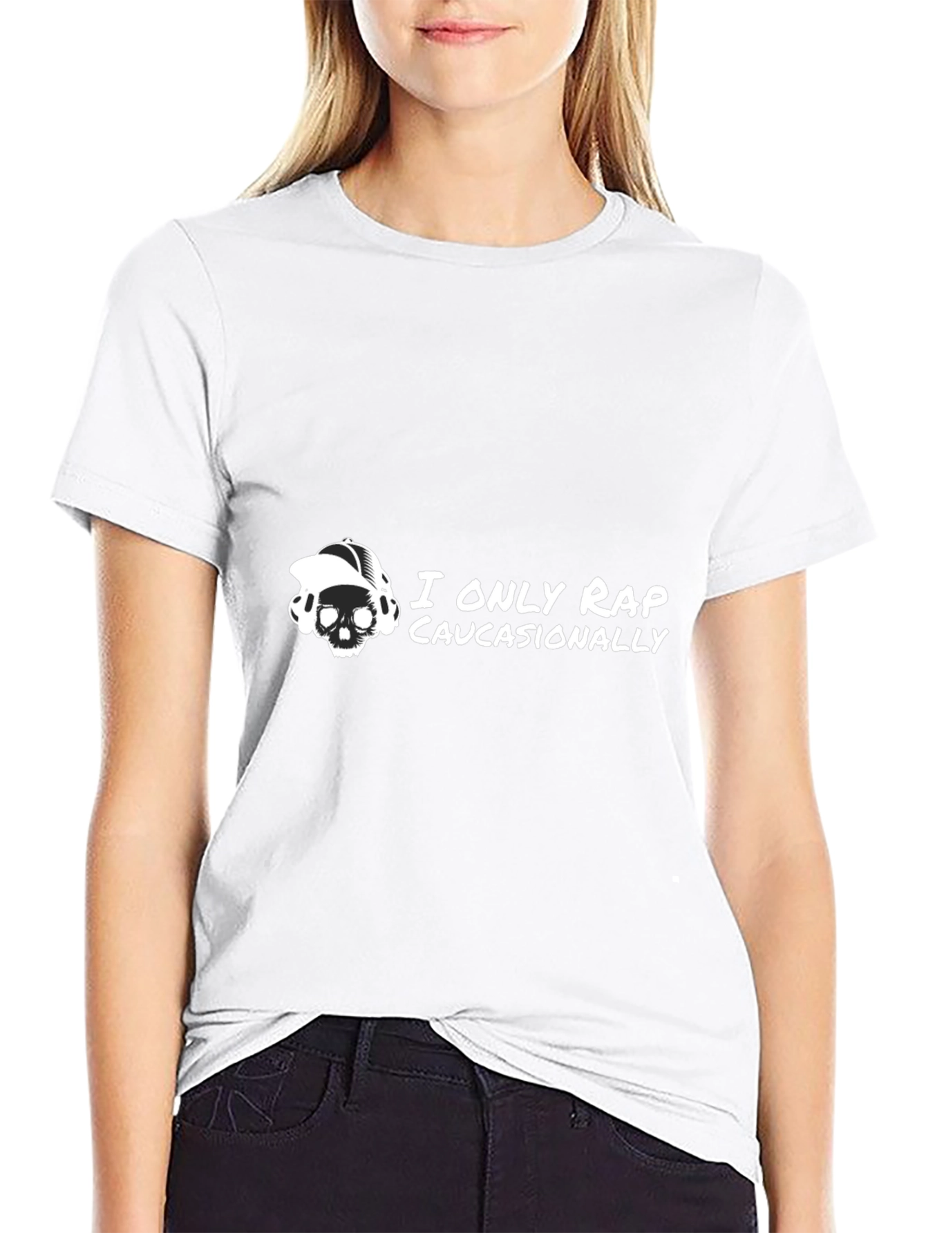 I Only Rap Caucasionally Graphic Tee