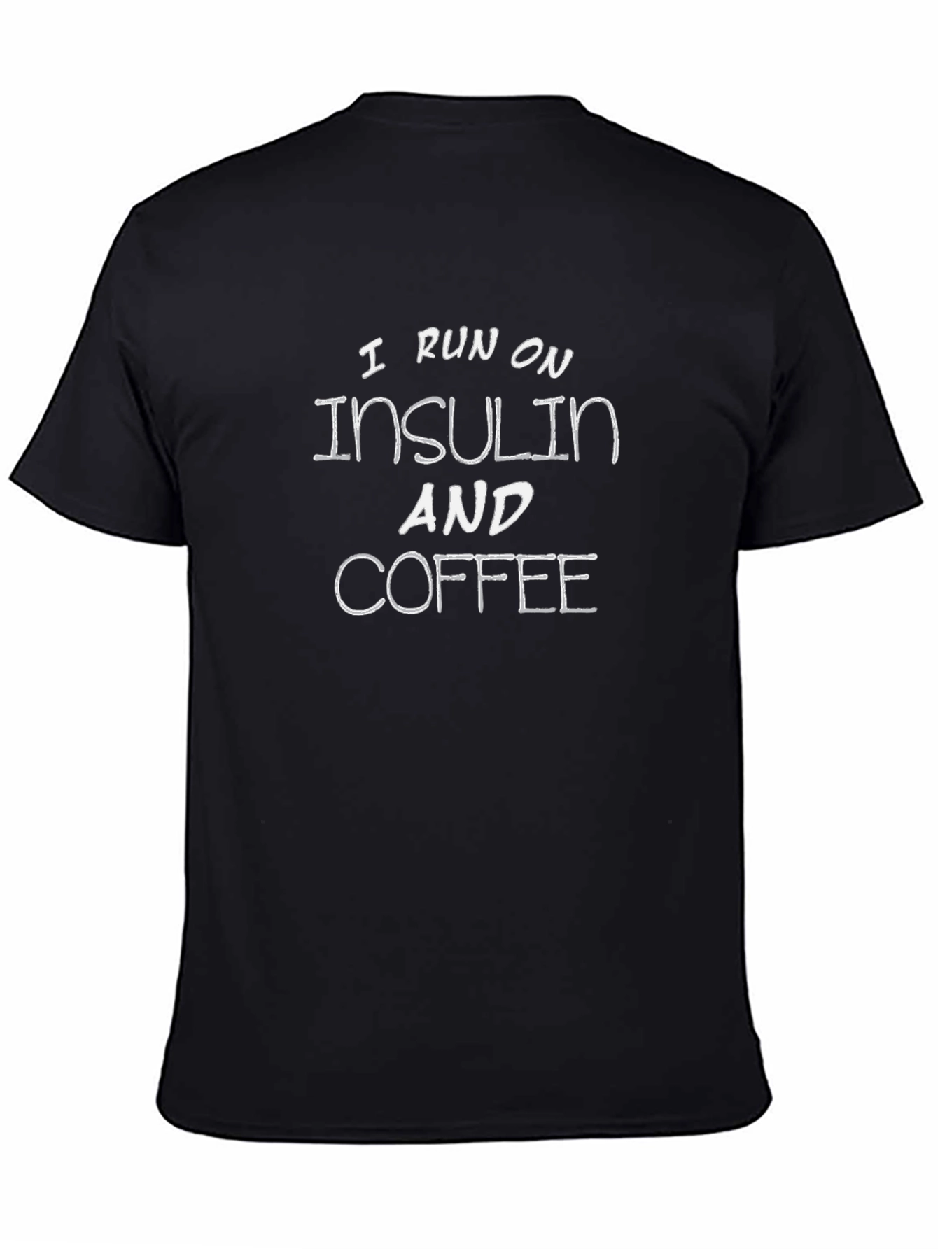 Insulin & Coffee T-Shirt - Diabetes Awareness