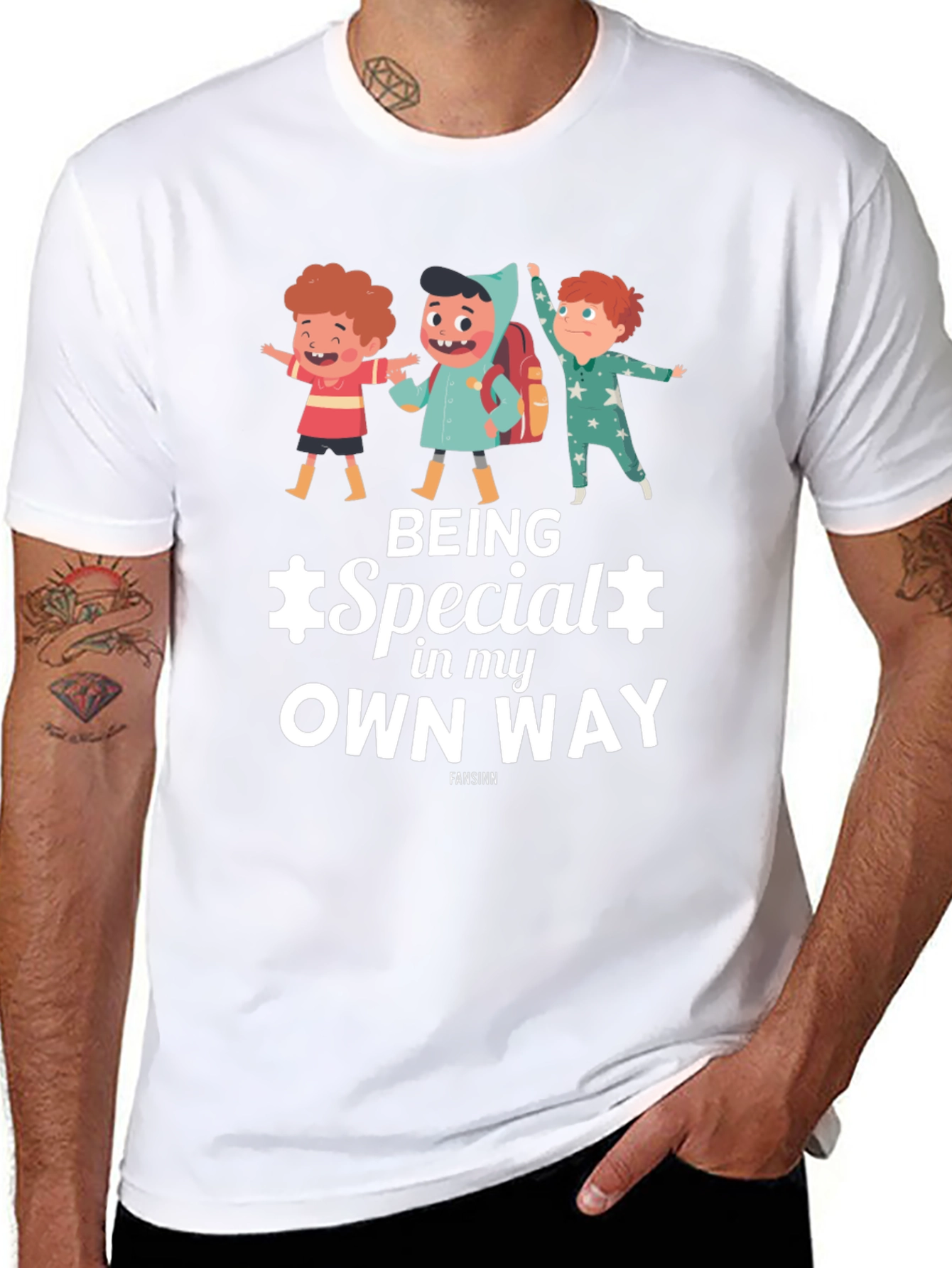 Autism Awareness Being Special Graphic Tee