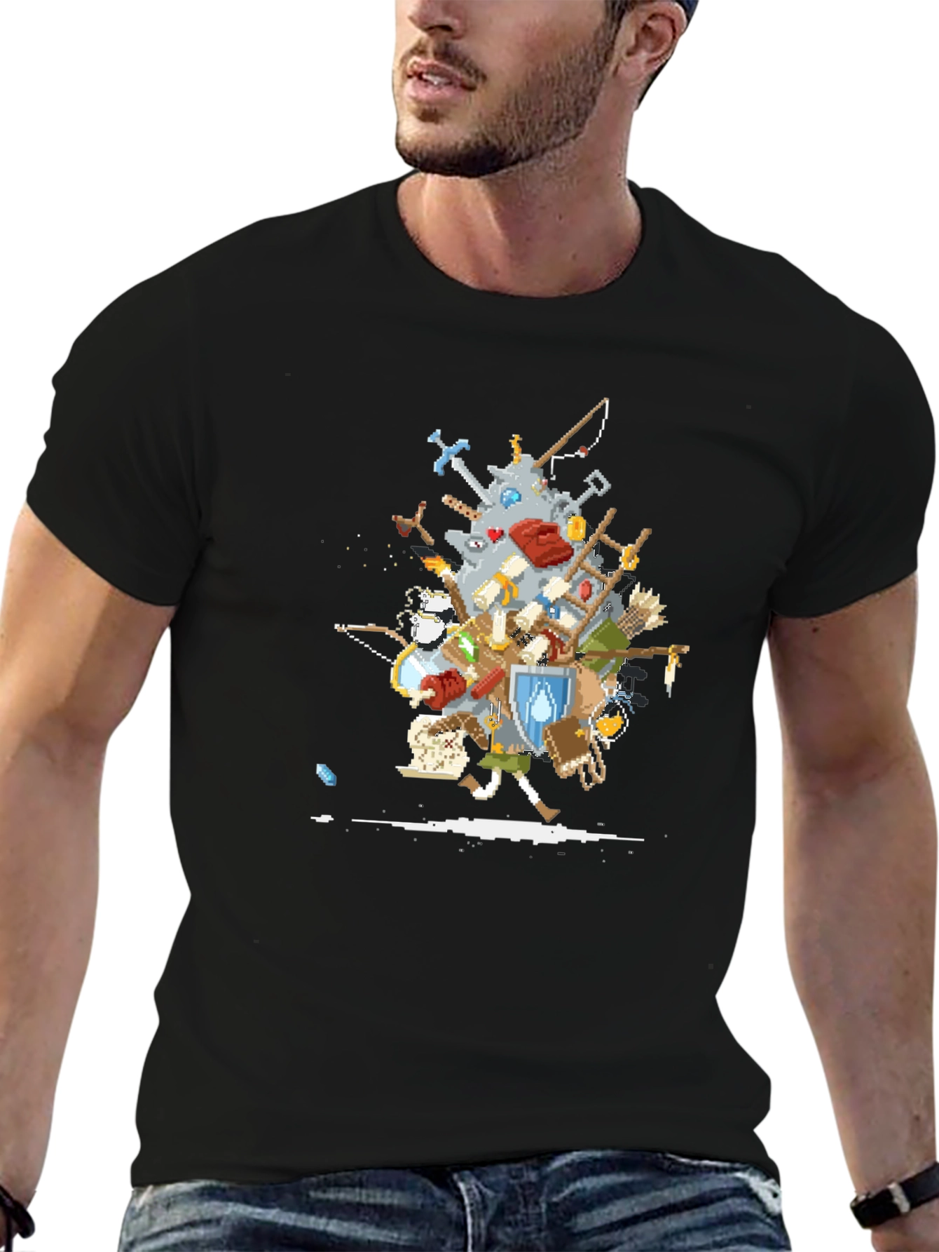 Gaming Pixel Art T-Shirt