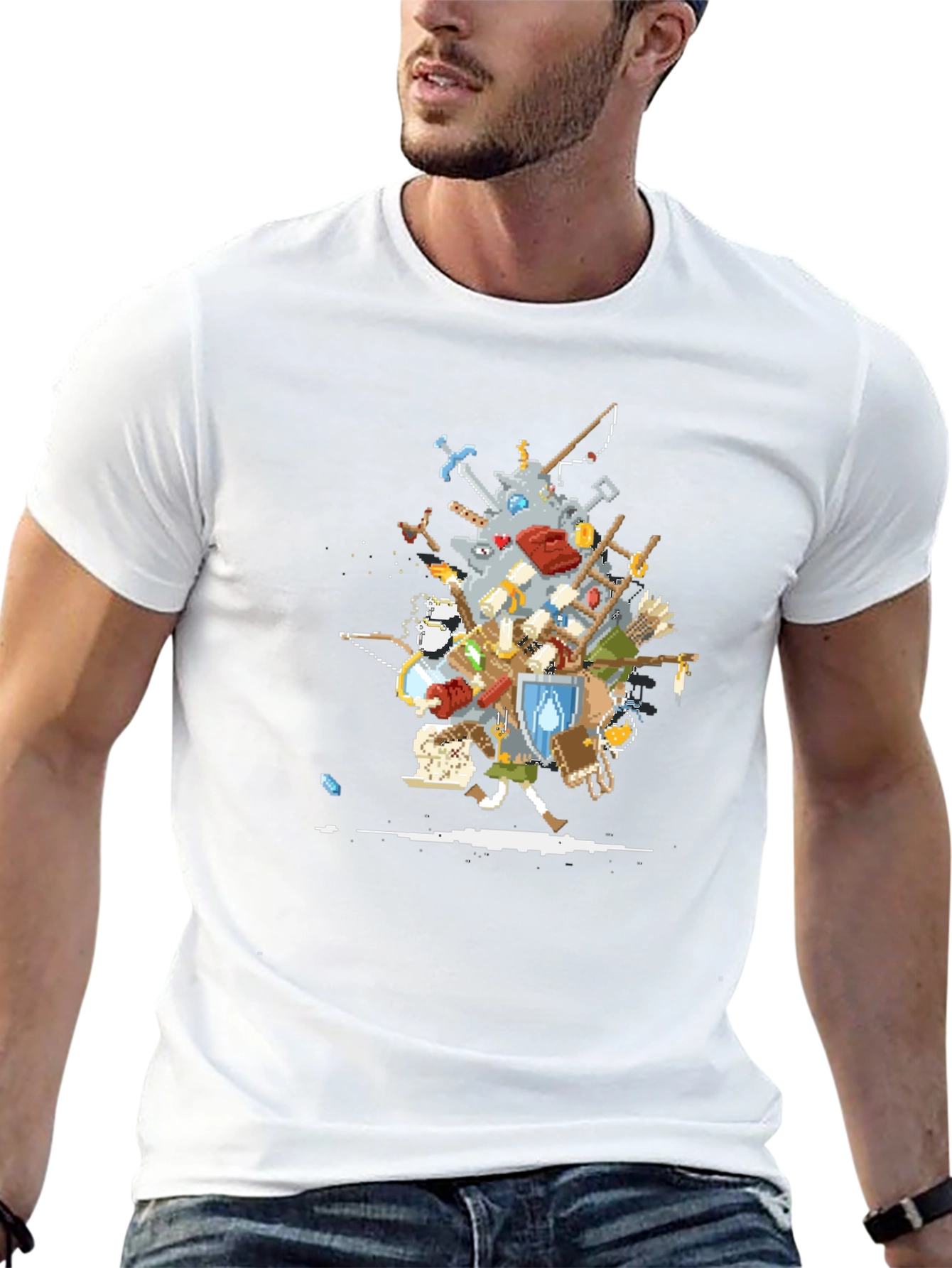 Gaming Pixel Art T-Shirt
