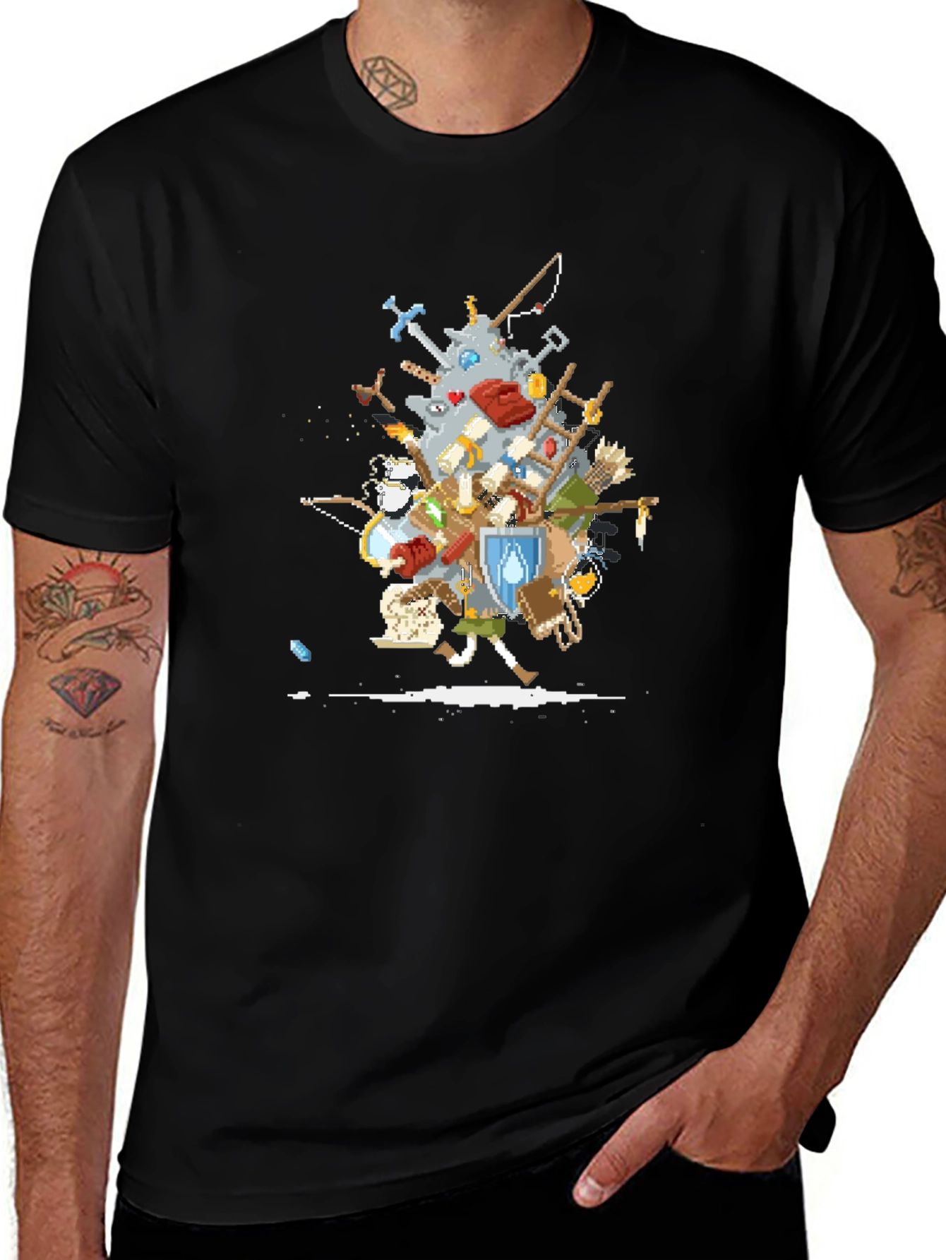 Gaming Pixel Art T-Shirt