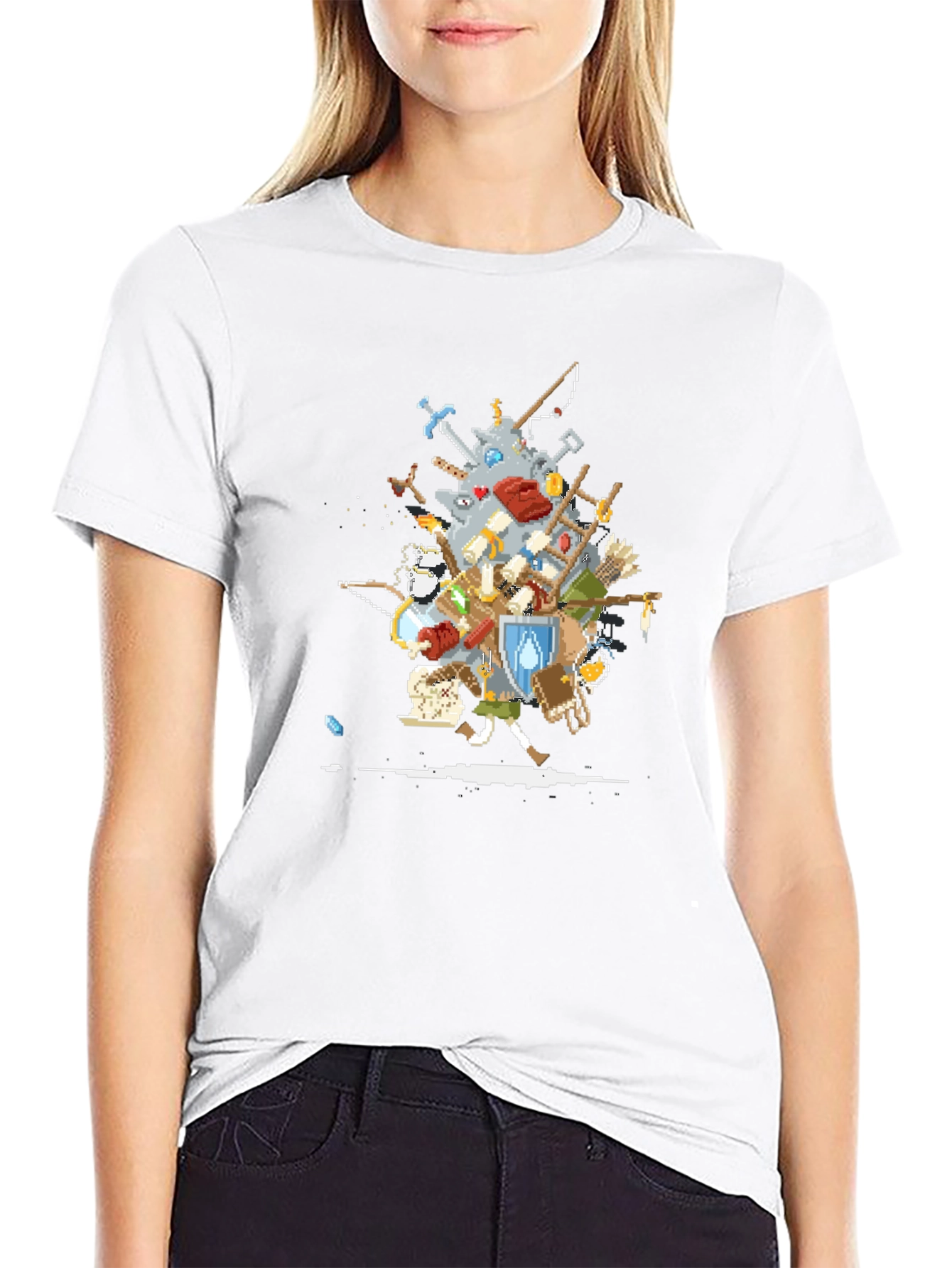 Gaming Pixel Art T-Shirt