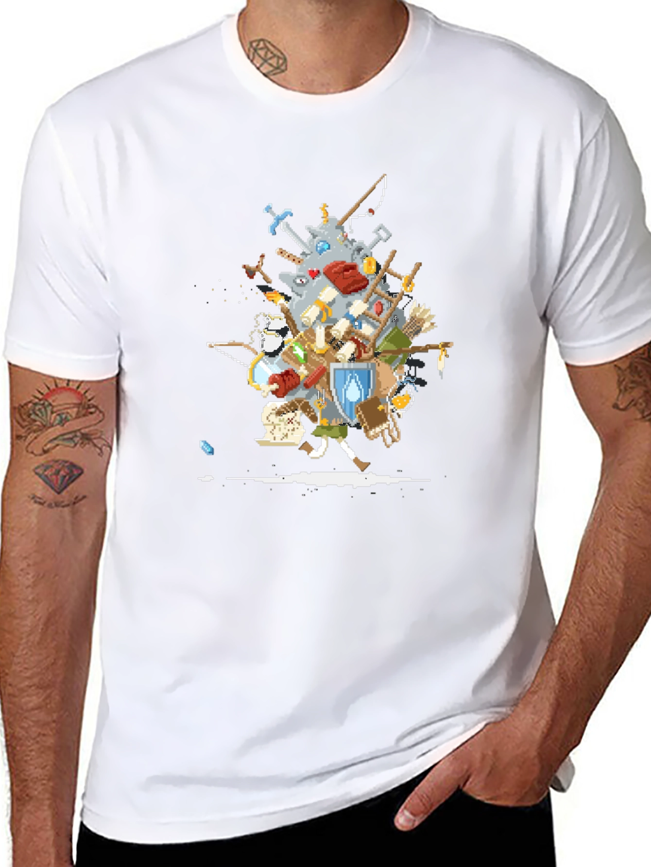 Gaming Pixel Art T-Shirt