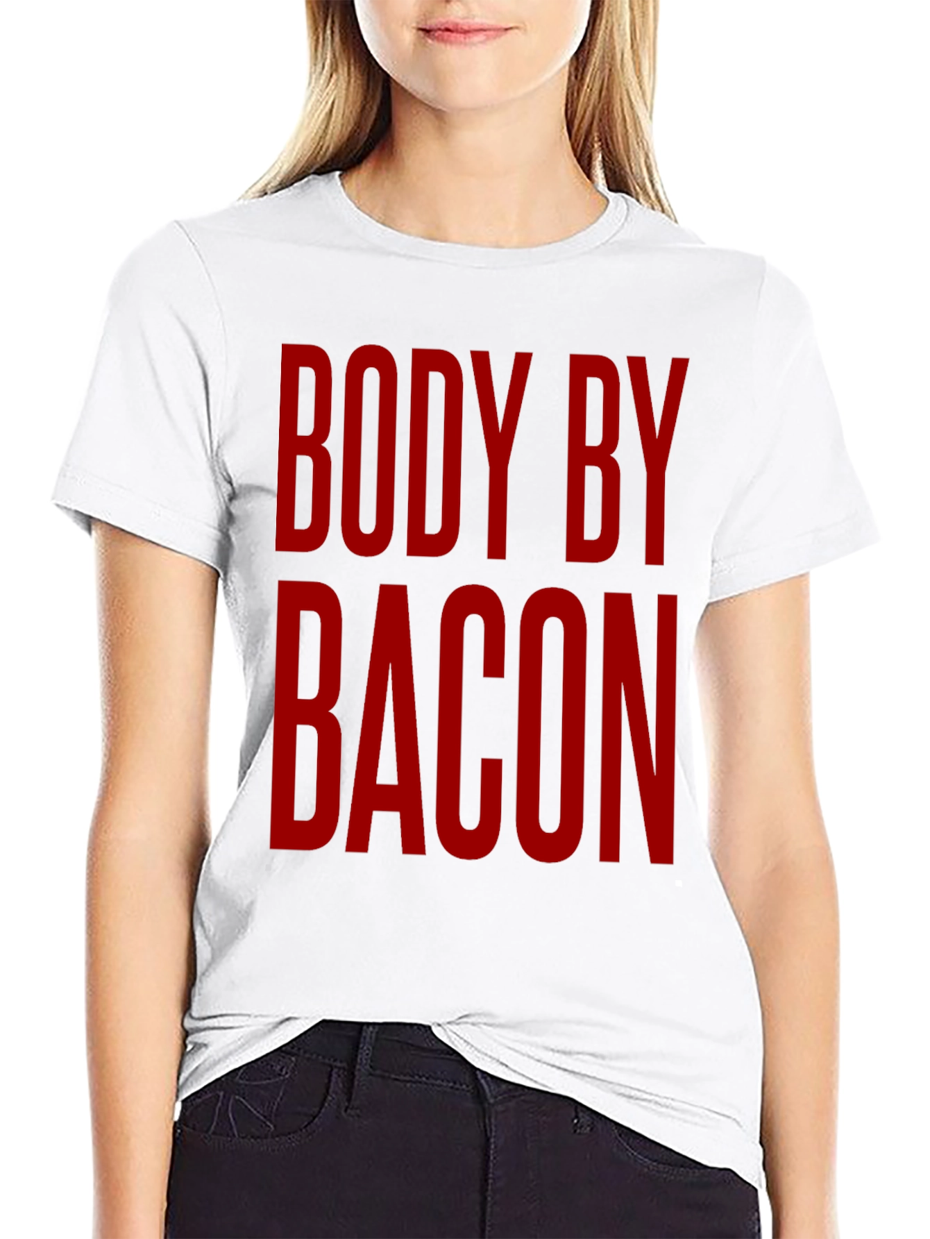 Body by Bacon - Funny T-Shirt