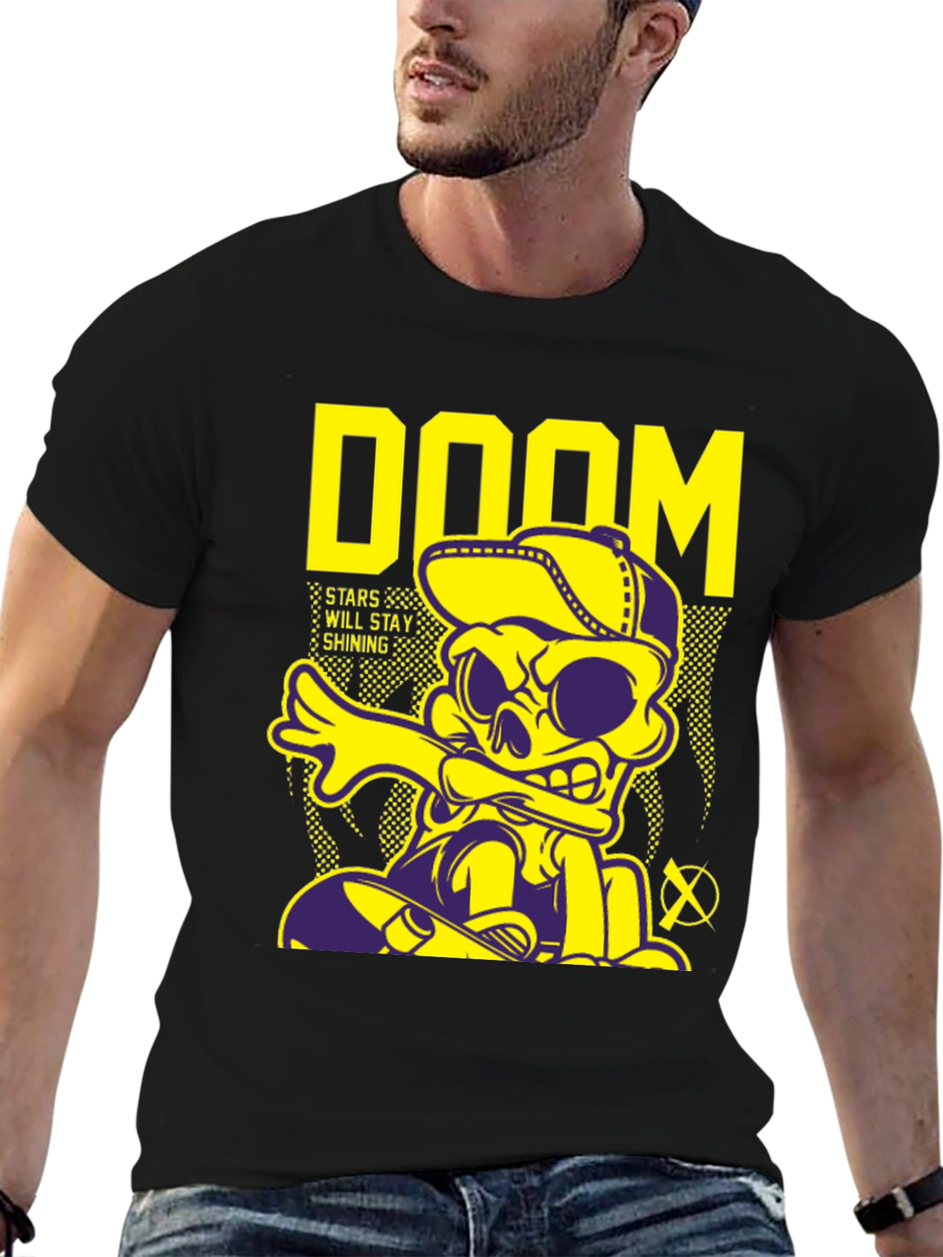 Doom Stars T-Shirt - Urban Streetwear