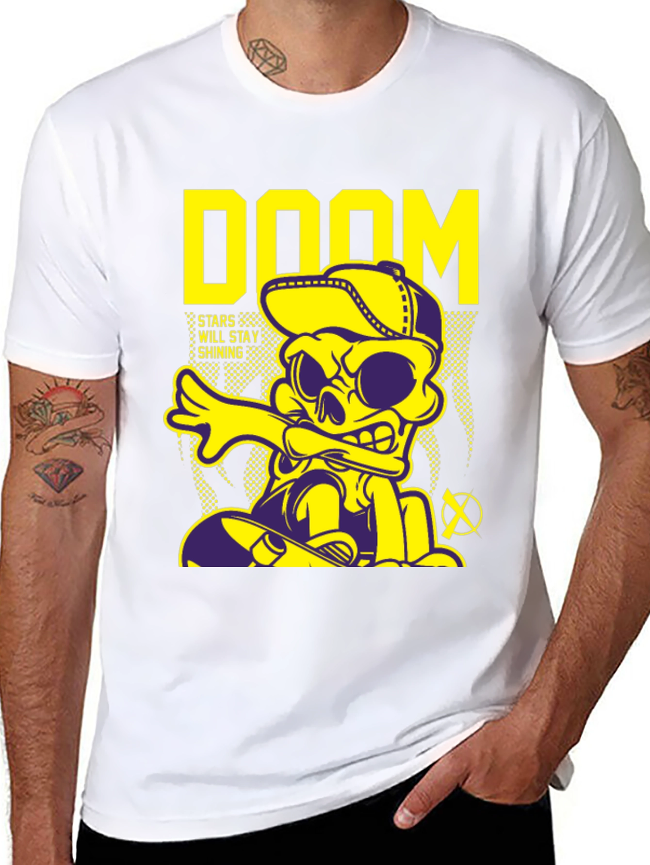 Doom Stars T-Shirt - Urban Streetwear
