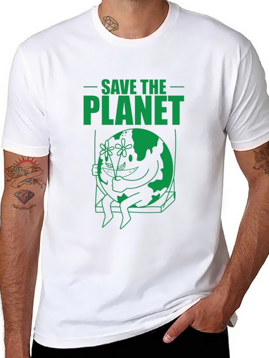 Save the Planet Graphic Tee - Earth Day Shirt