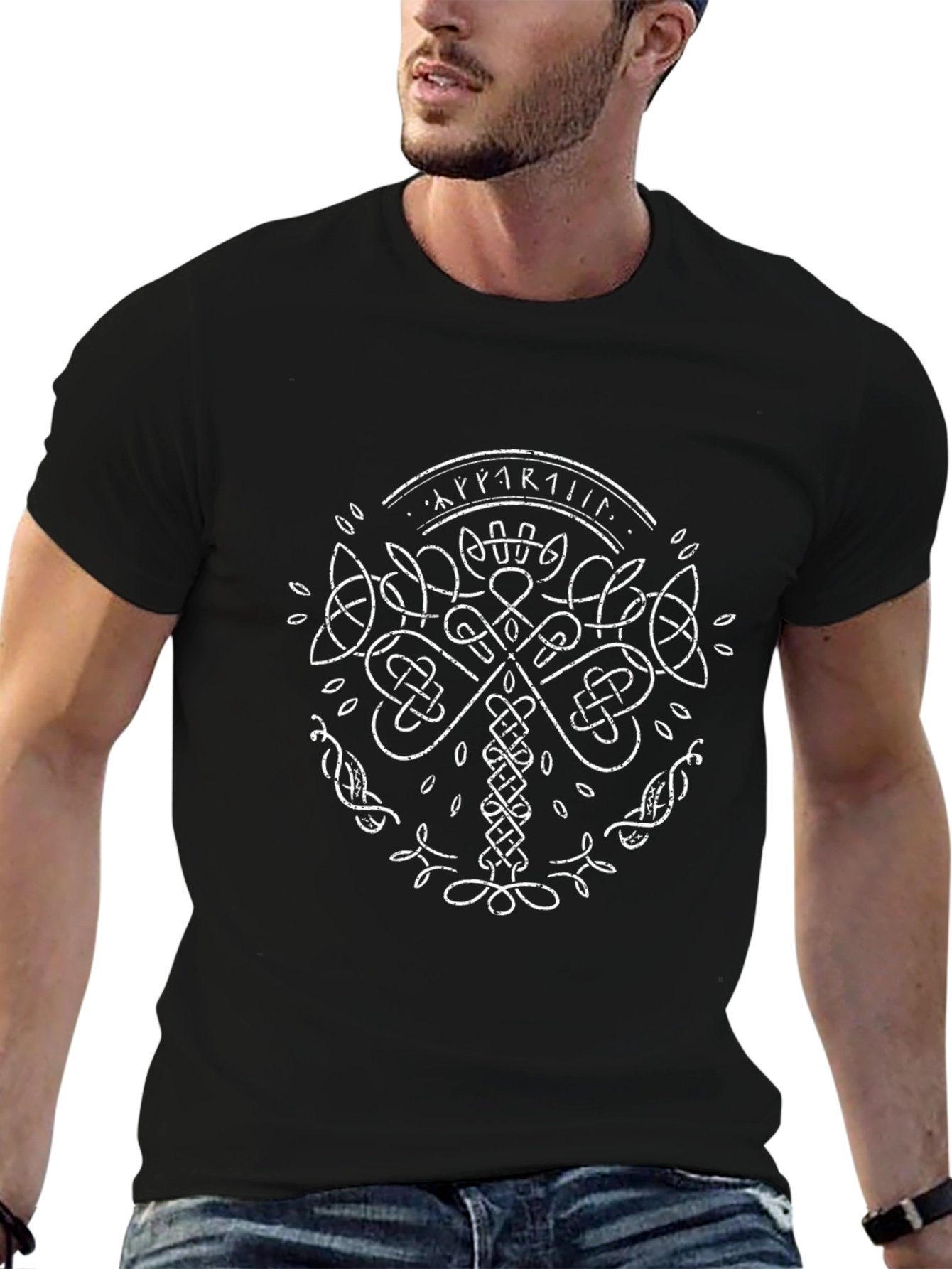 Yggdrasil Viking Tree of Life Graphic T-Shirt